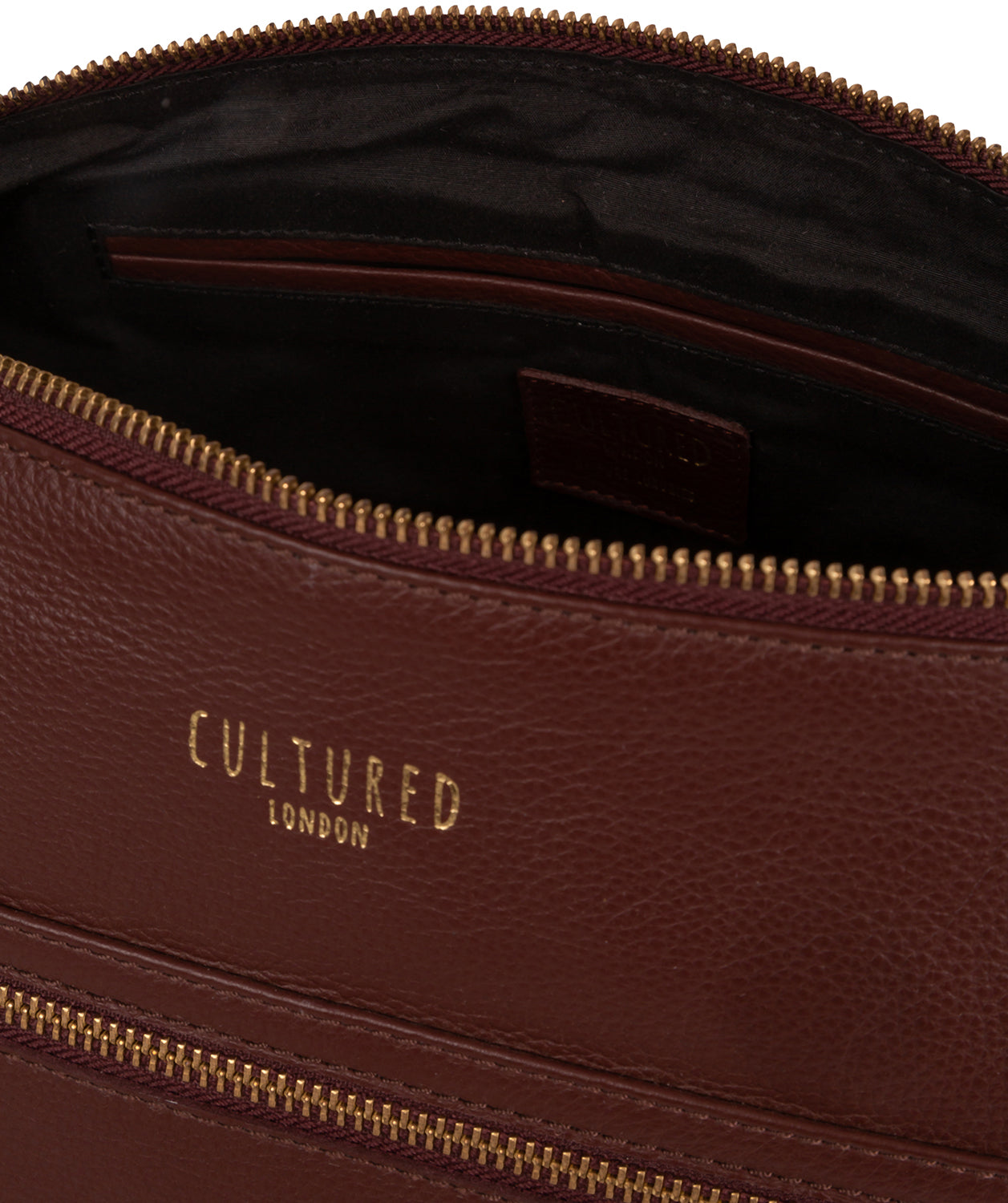 'Gants Rich Chestnut Leather Cross Body Bag