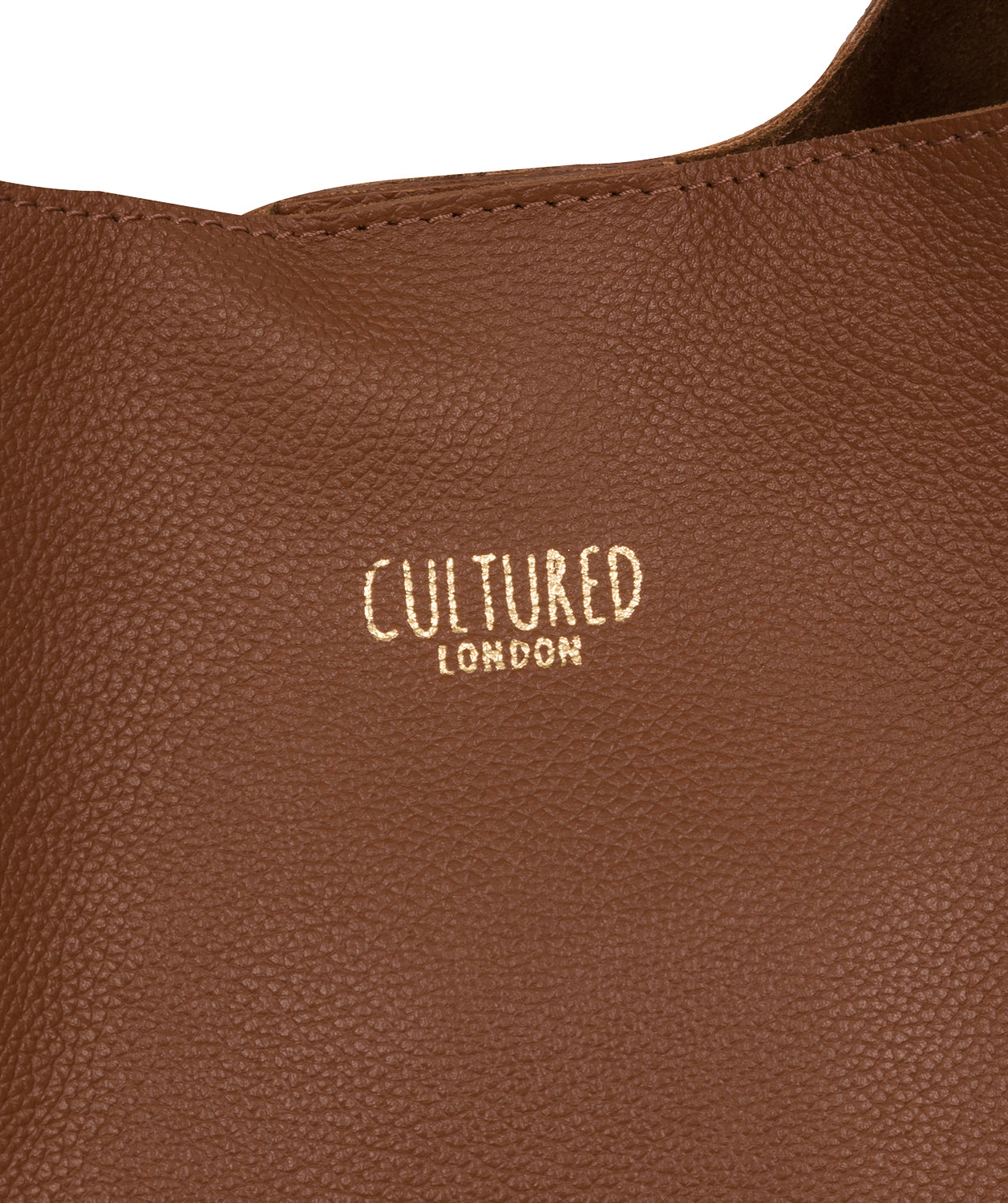 'Harrow' Tan Leather Shoulder Bag