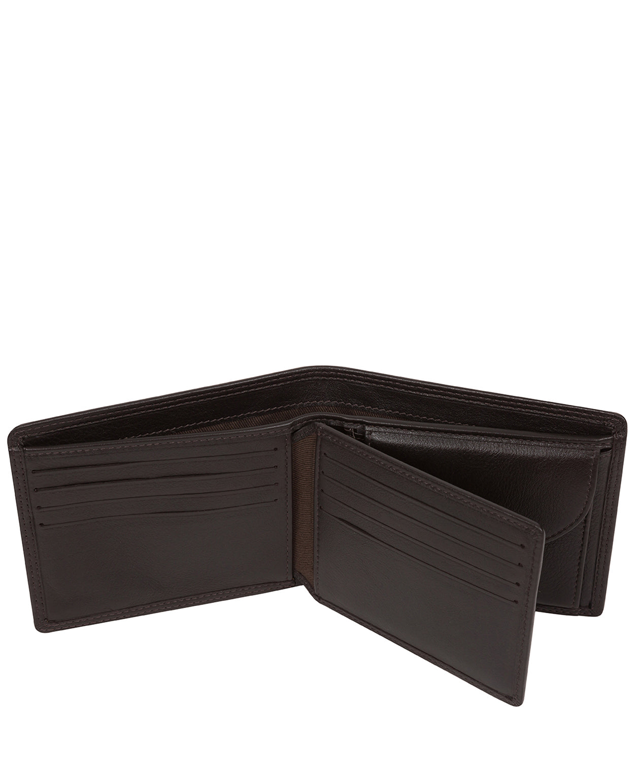 'Callum' Brown Leather Bi-Fold Wallet