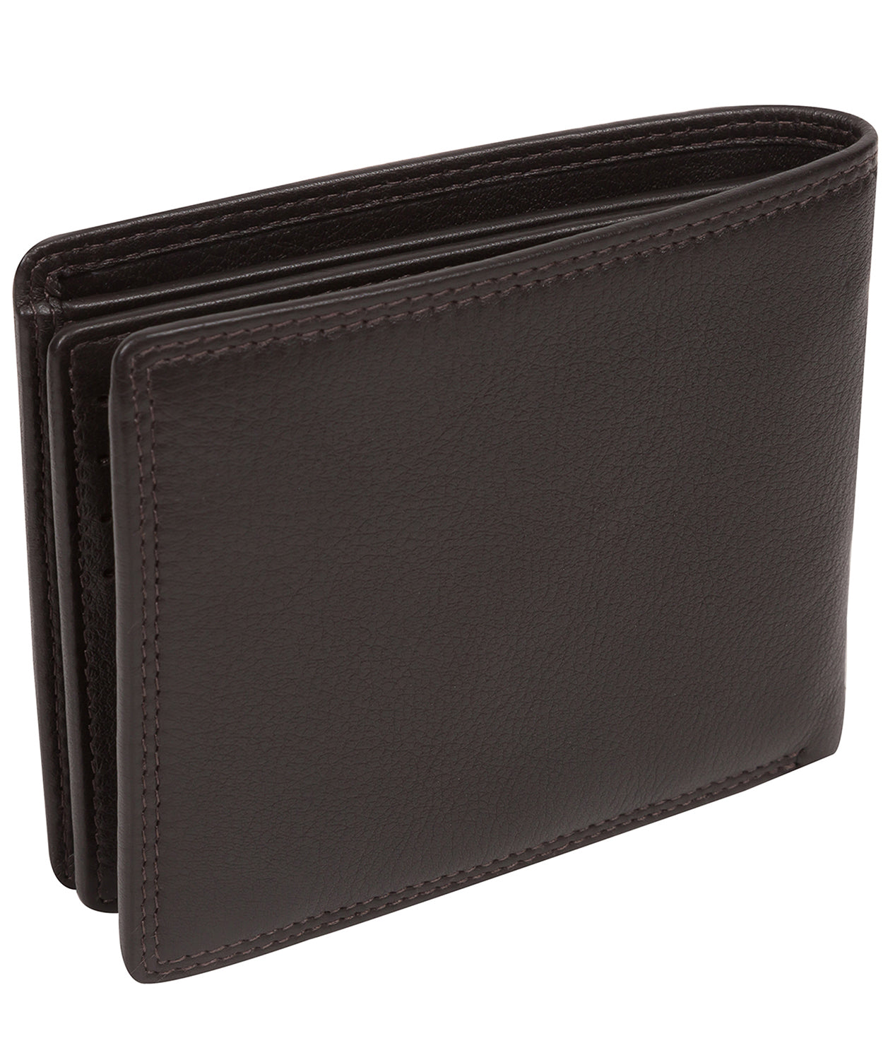 'Callum' Brown Leather Bi-Fold Wallet