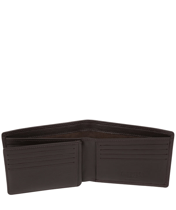 'Richard' Brown Leather Bi-Fold Wallet