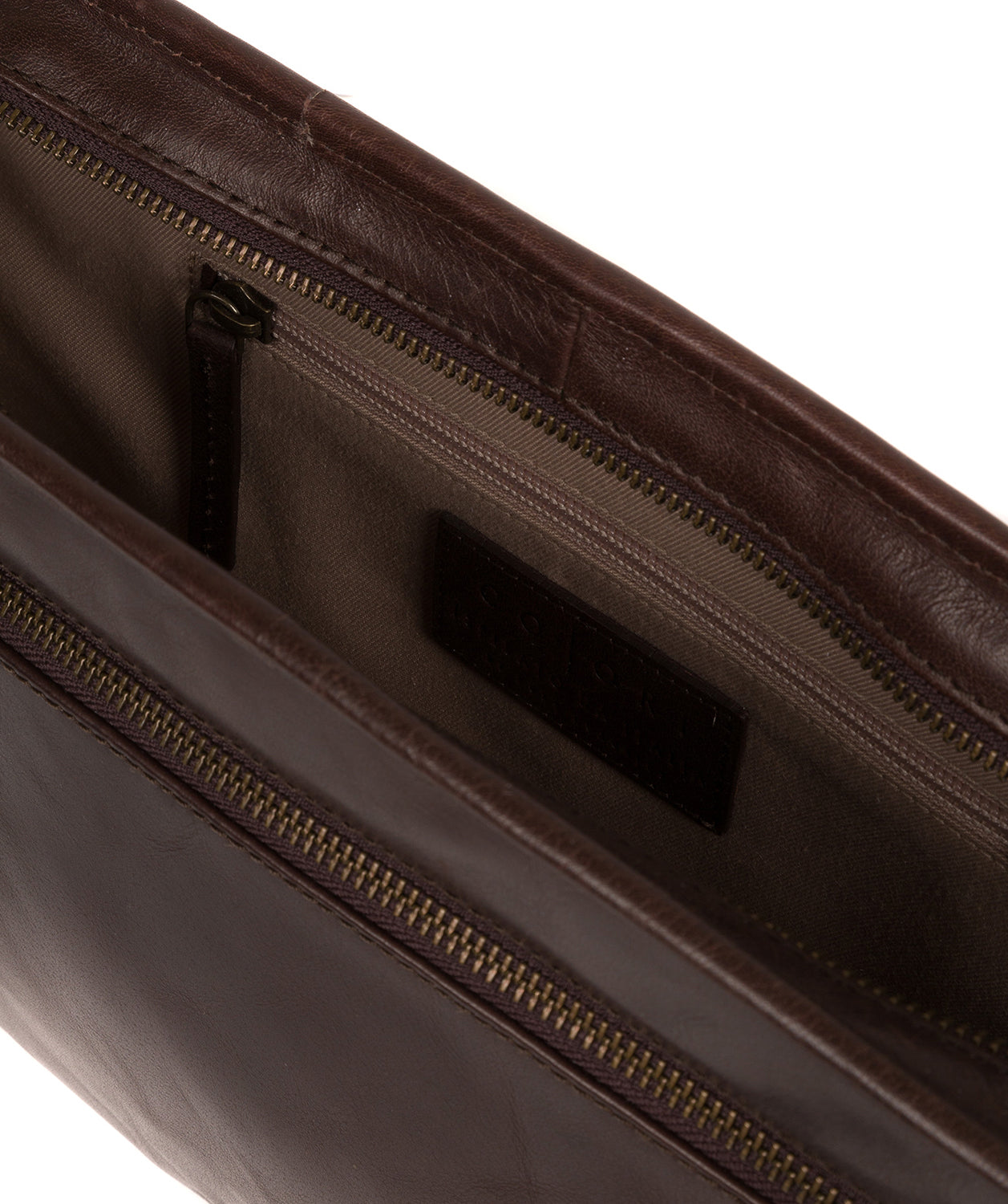 'Pirlo' Italian-Inspired Espresso Leather Document Case image 4