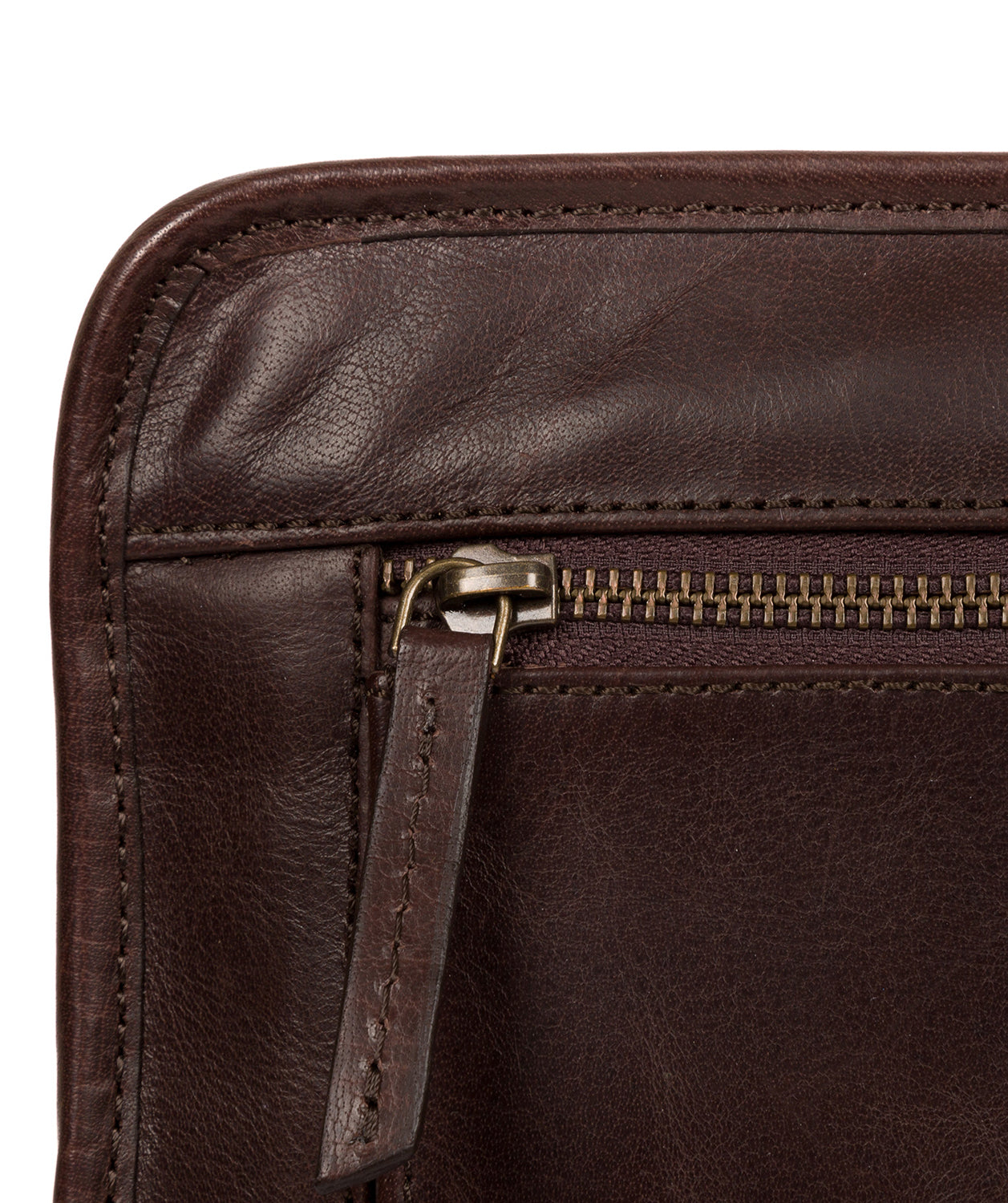 'Pirlo' Italian-Inspired Espresso Leather Document Case image 6