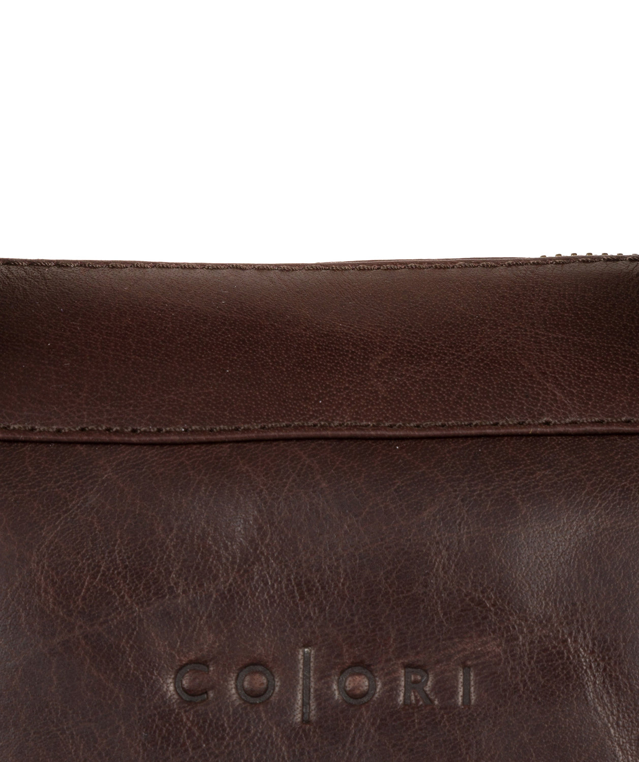 'Vasto' Italian-Inspired Espresso Leather Work Bag image 6