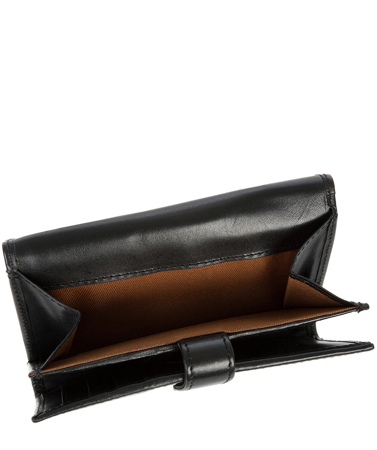 'Capri' Italian-Inspired Black Leather RFID Purse
image 4