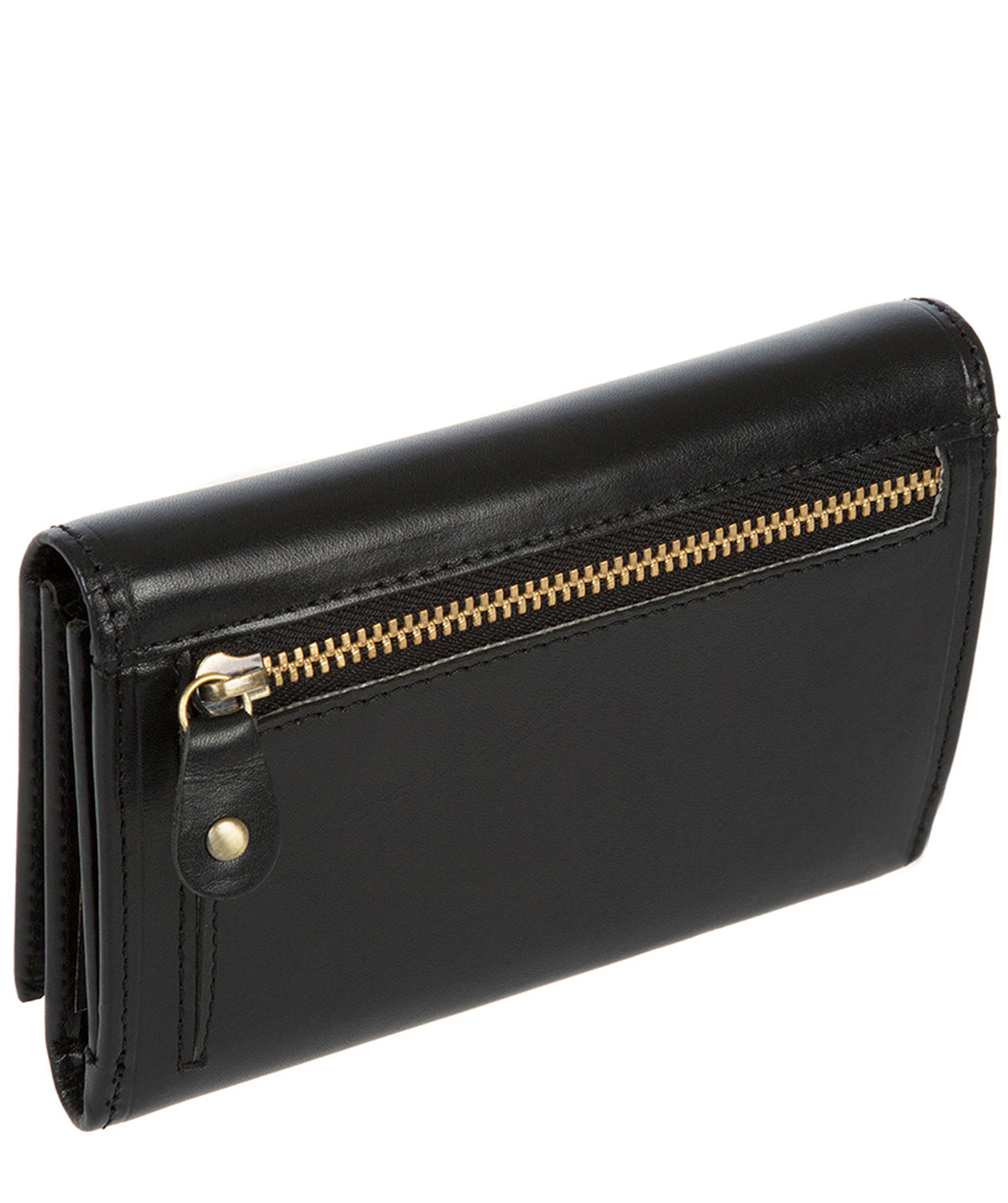'Capri' Italian-Inspired Black Leather RFID Purse
image 5