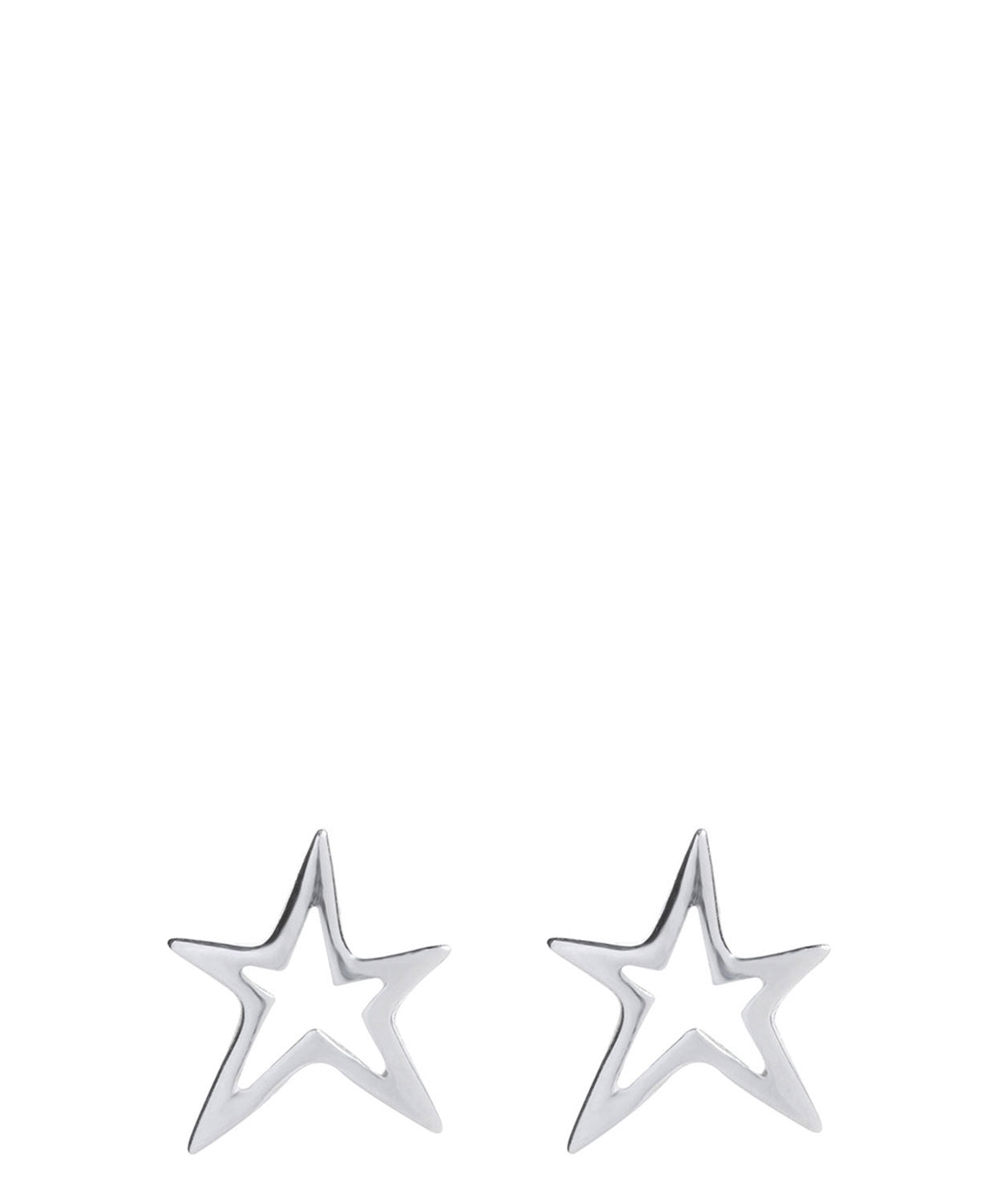 Gift Packaged 'Aiglentine' Sterling Silver Spark Stud Earrings