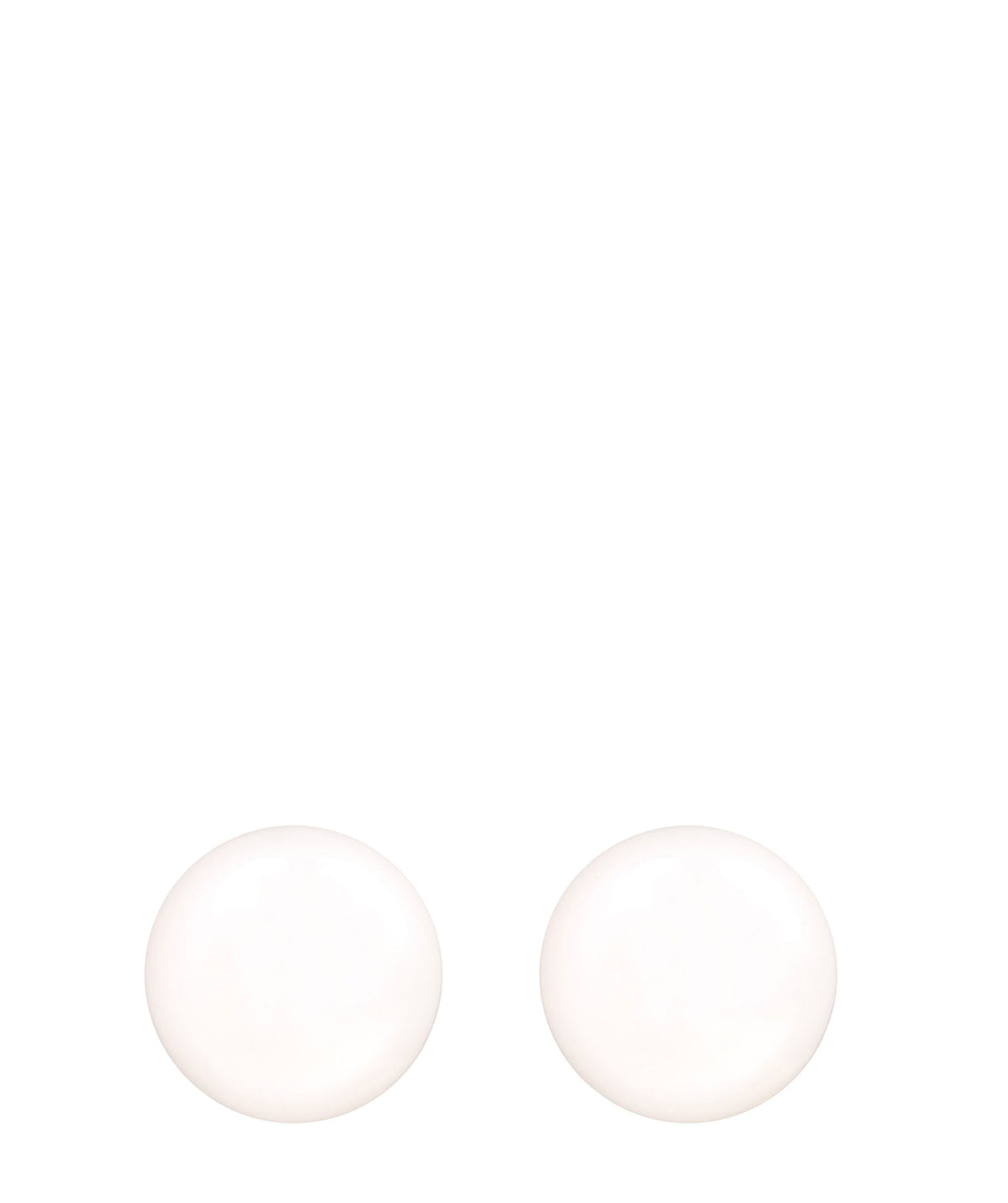 Enola' Sterling Silver & White Freshwater Pearl Earrings image 1