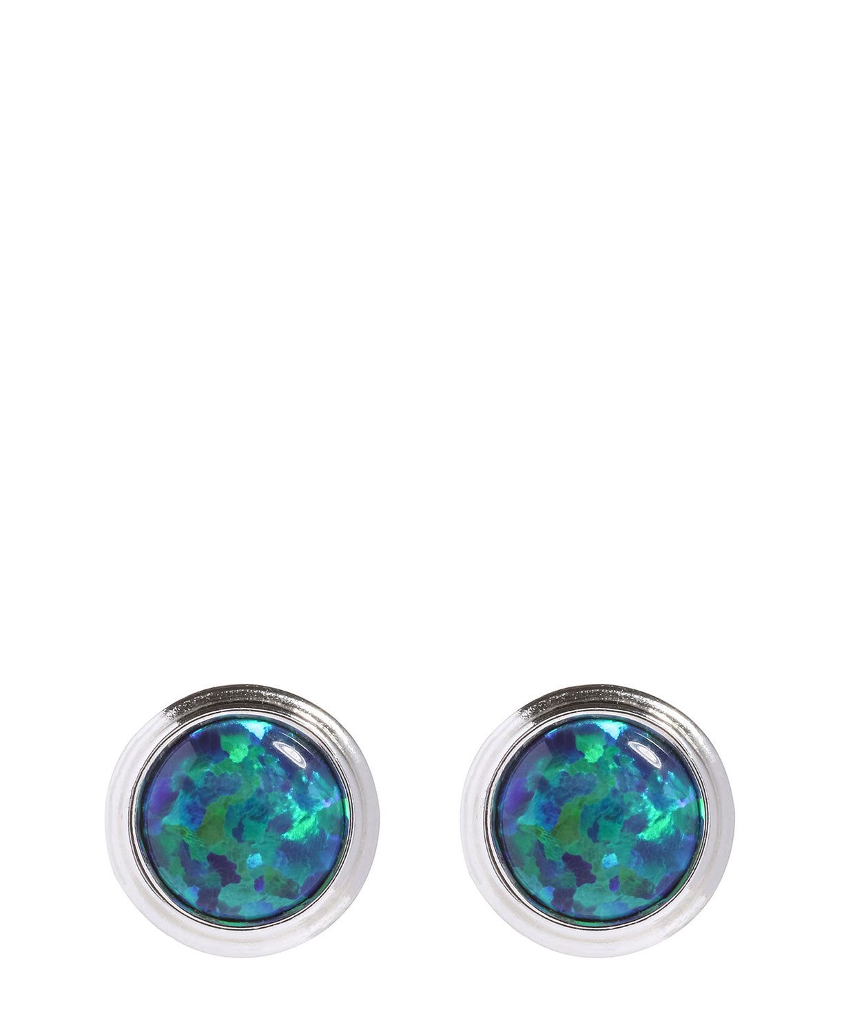 'Chrysanthe' Precious Stones Ear Studs image 1