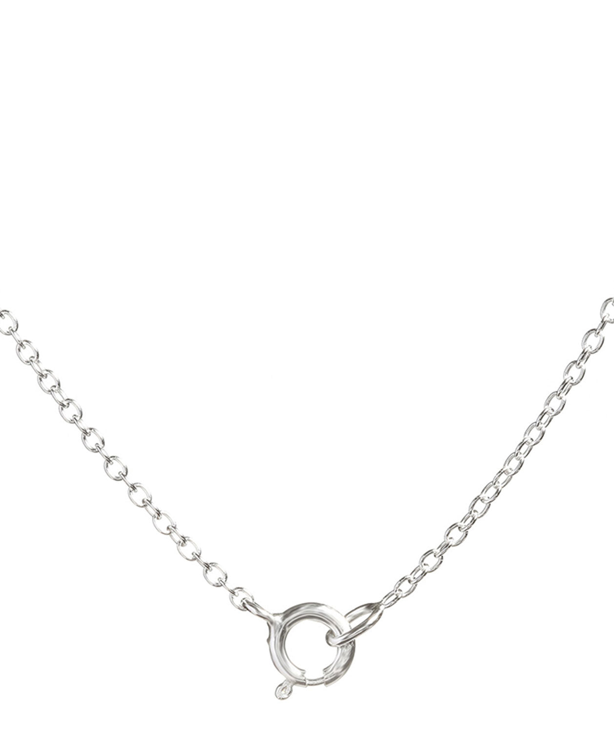 Gift Packaged 'Prija' Sterling Silver Sparkling Orb Necklace