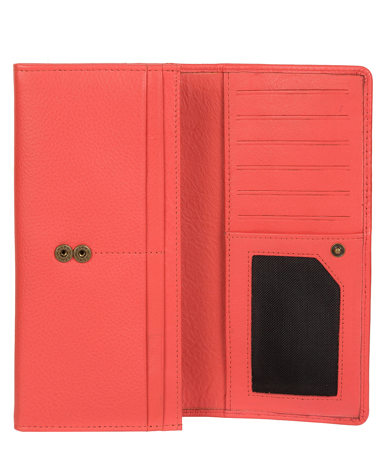 'Fey' Ginger Leather Purse