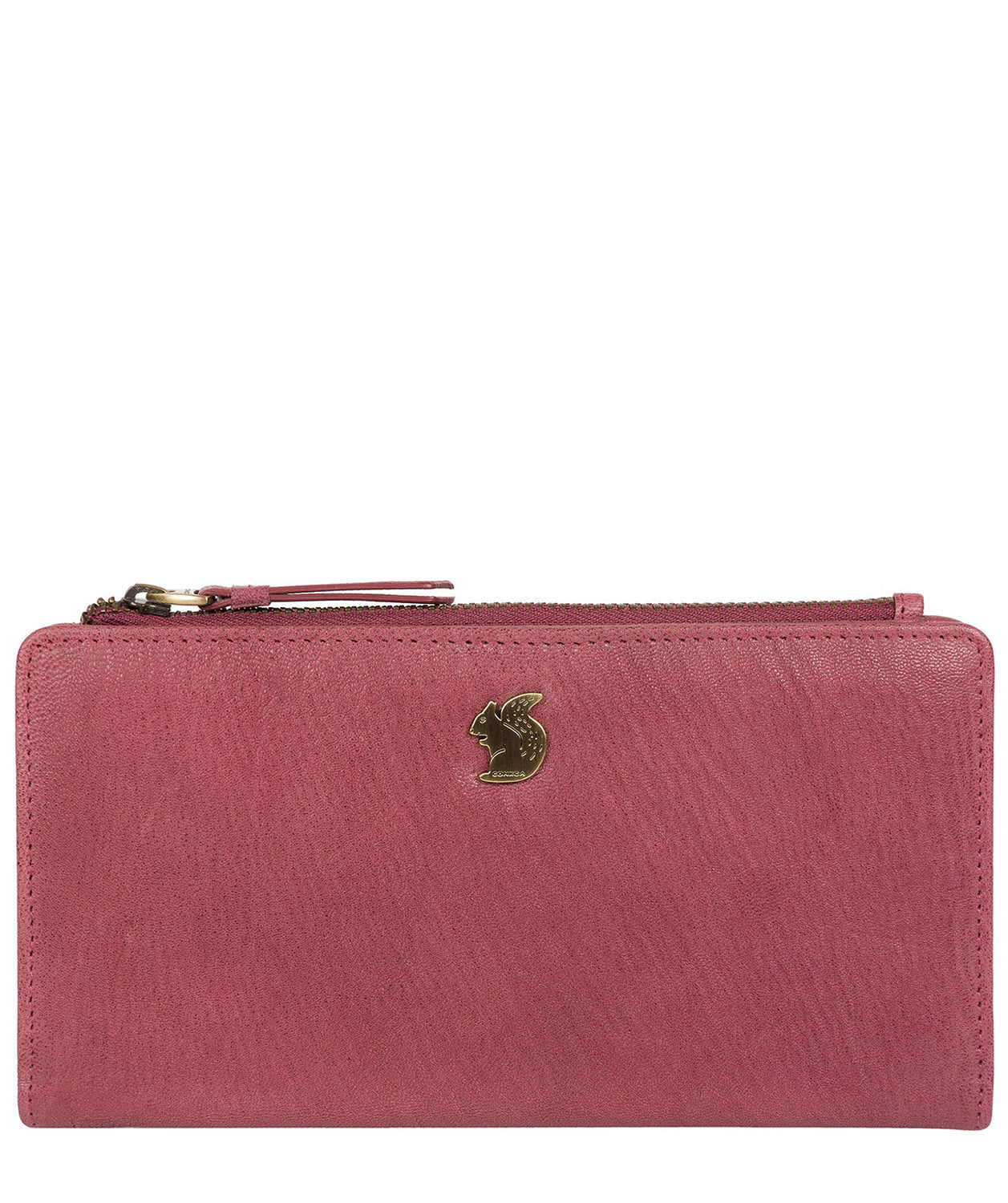 'Kittie' Orchid Leather Purse