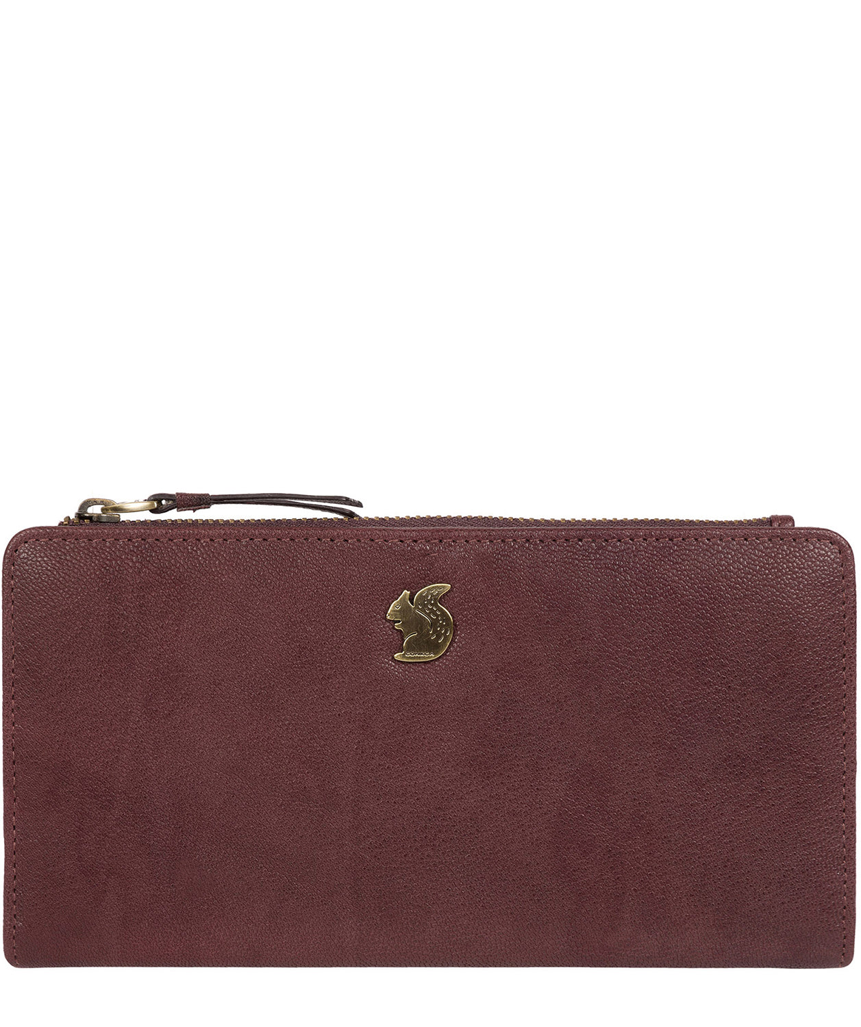 'Kittie' Plum Leather Purse image 1