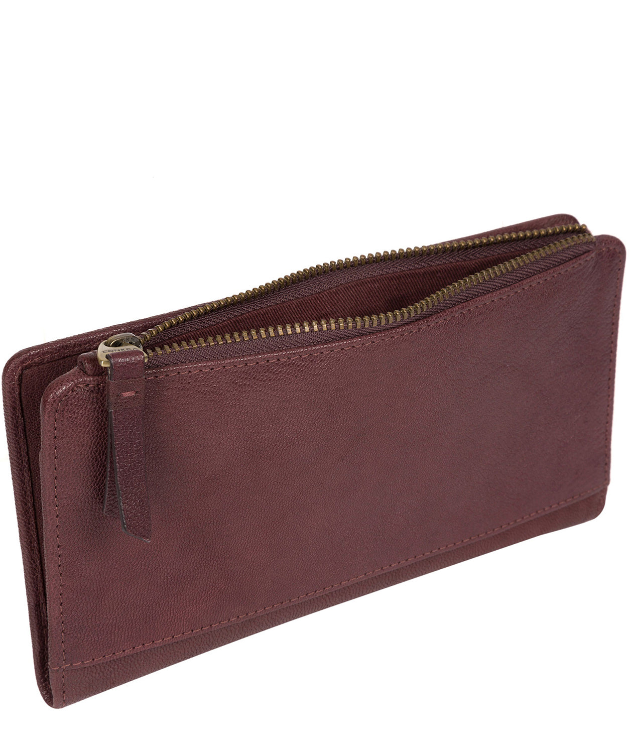 'Kittie' Plum Leather Purse image 3