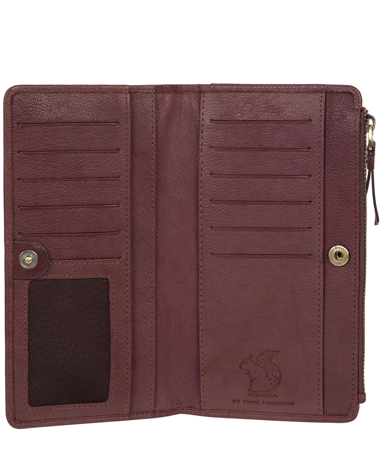 'Kittie' Plum Leather Purse image 4