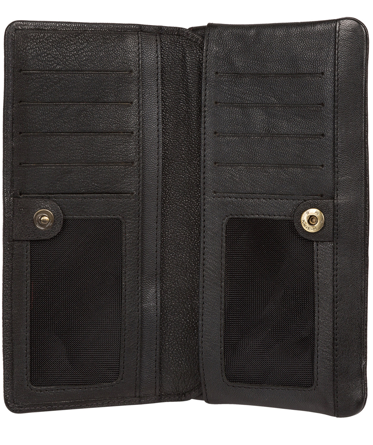 'Dotty' Black Leather Purse image 4