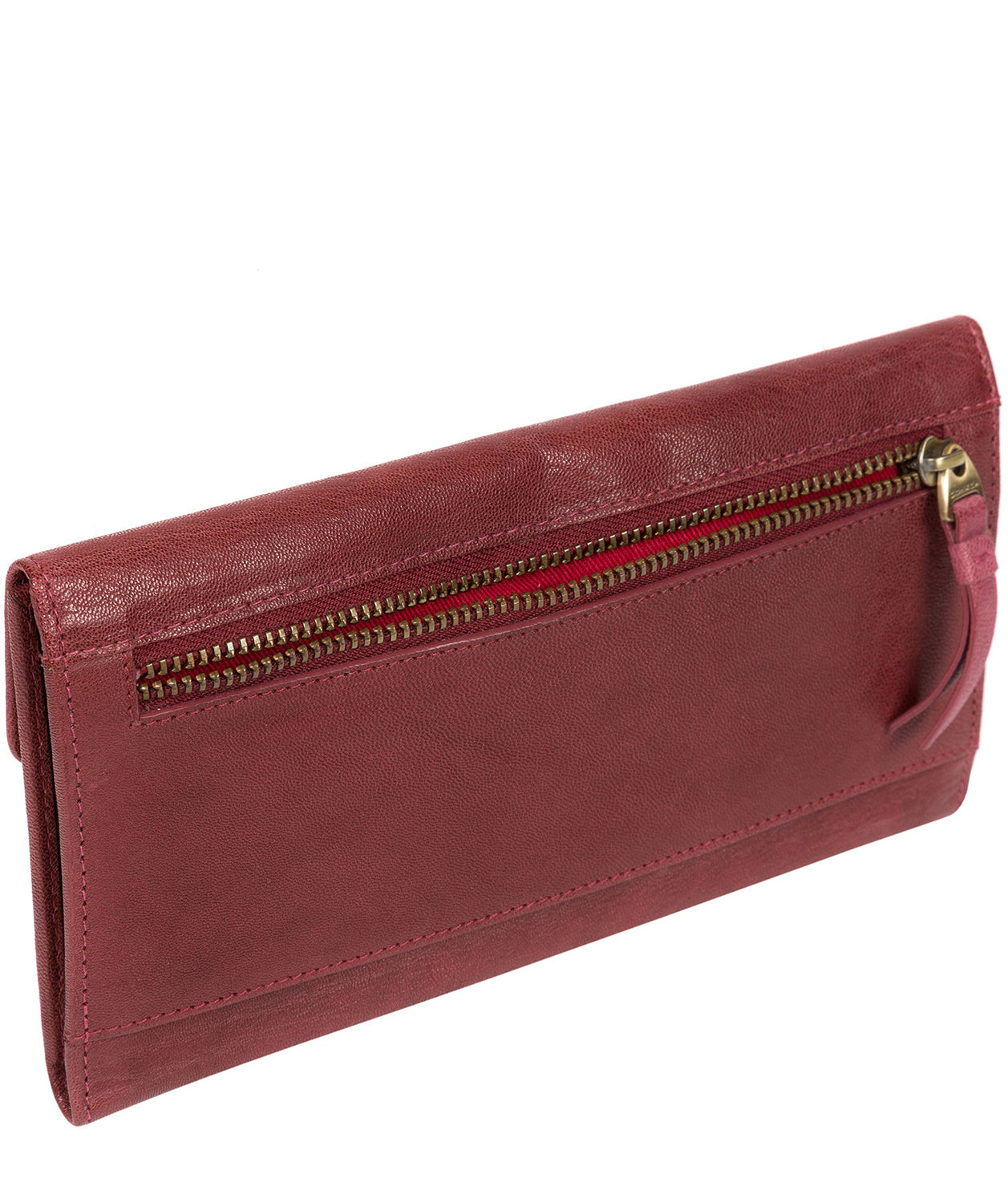 'Fion' Chilli Pepper Leather Tri-Fold Purse image 3