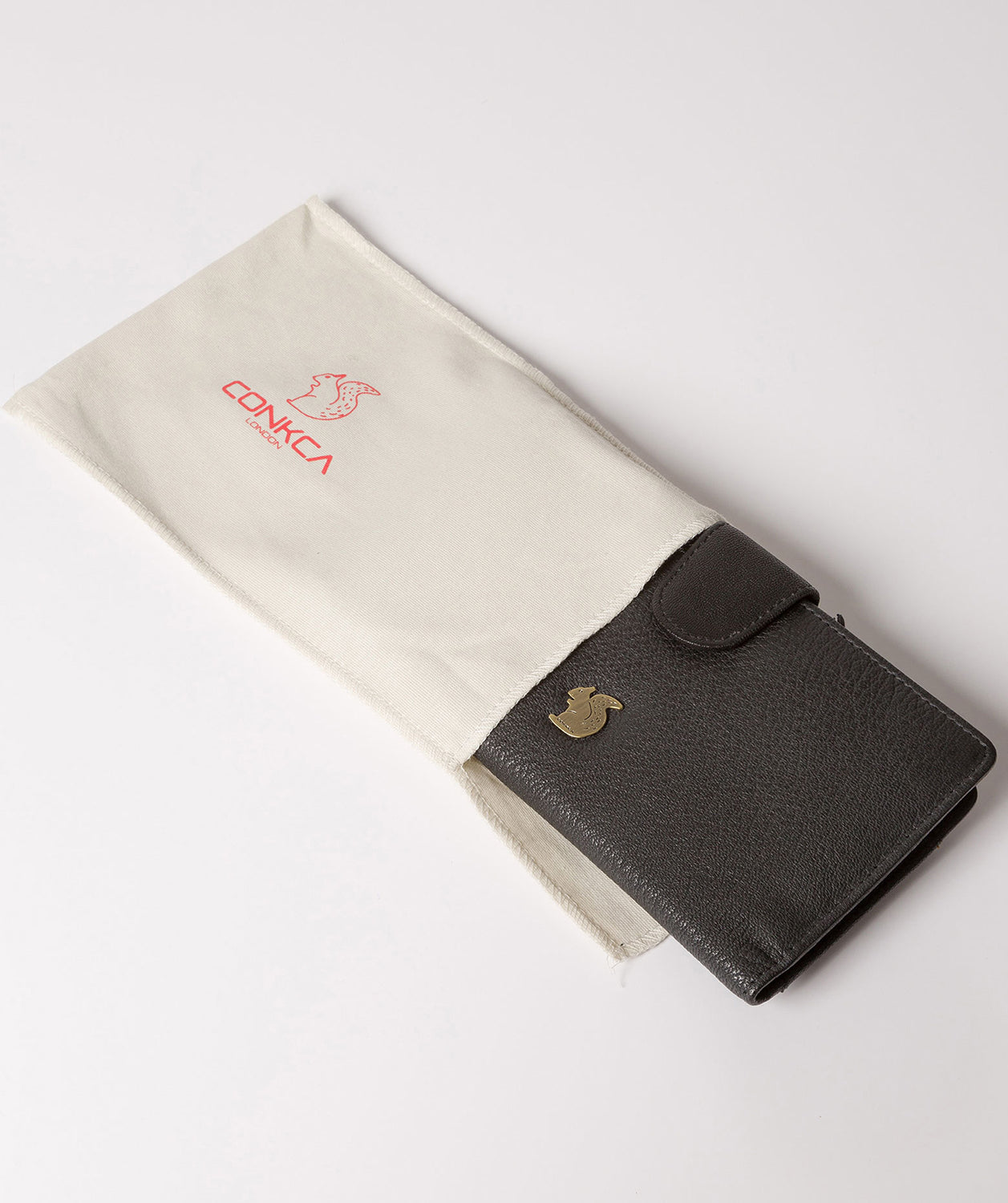 'Nisha' Black Leather Purse image 5