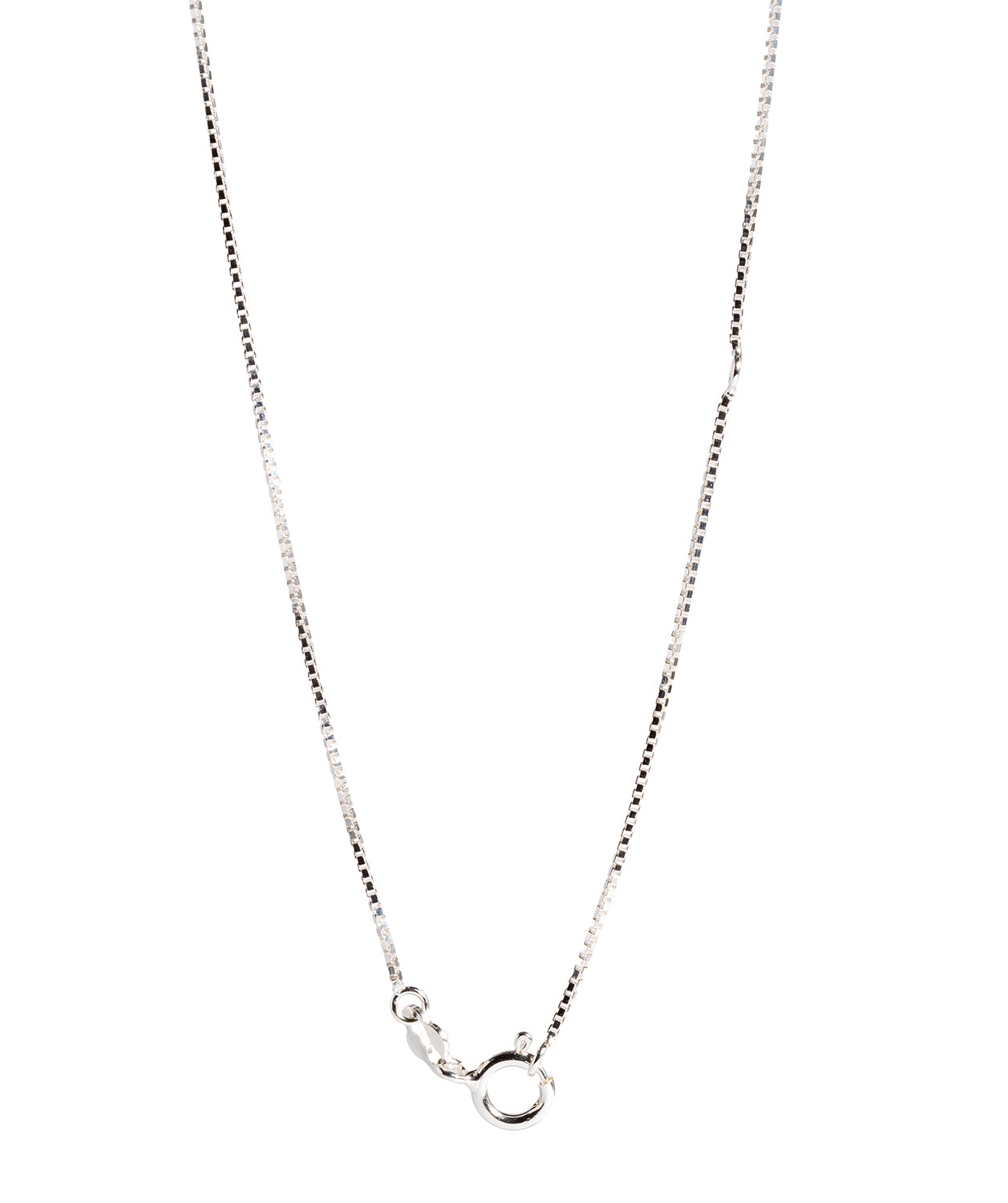 Gift Packaged 'Mania' Sterling Silver and Cubic Zirconia Adjustable Necklace
