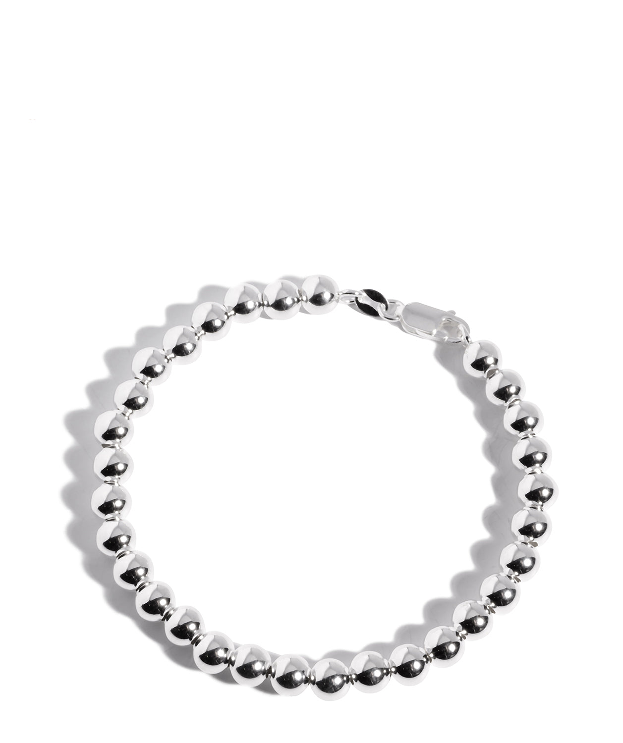 'Ceto' Sterling Silver 6mm Ball Bracelet image 1