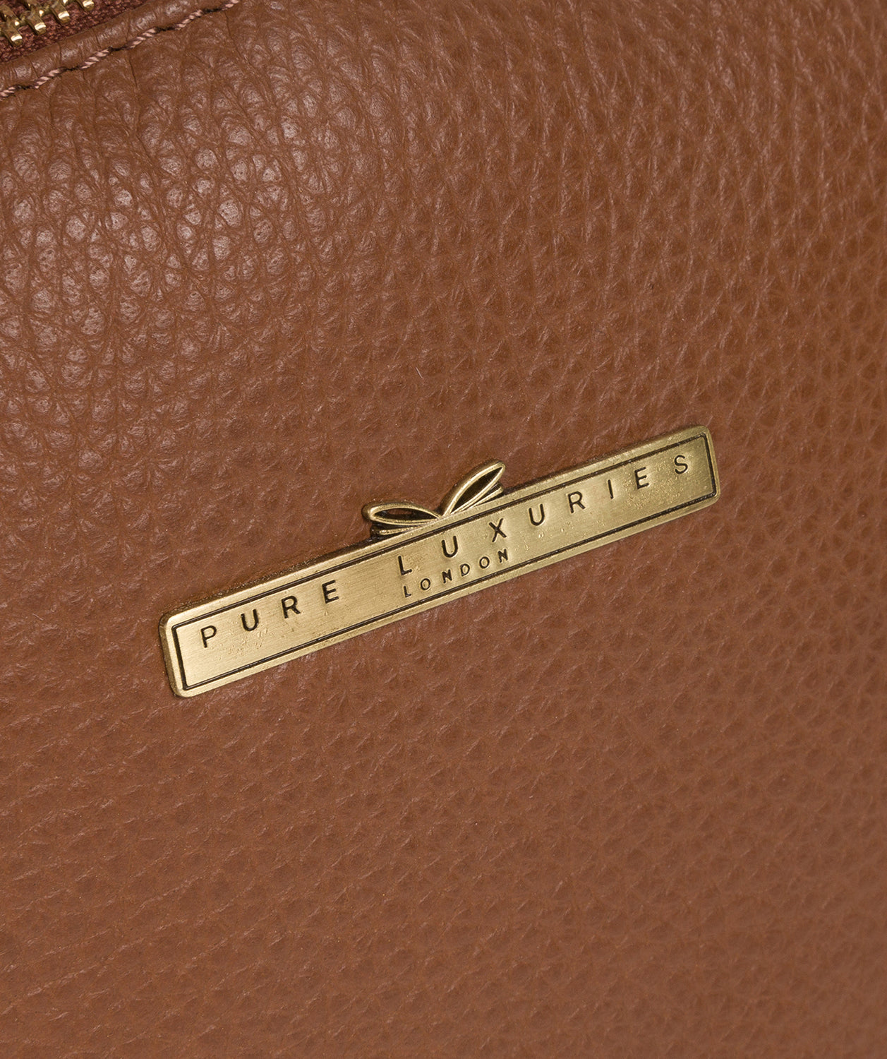 'Gloria' Tan Leather Backpack Pure Luxuries London