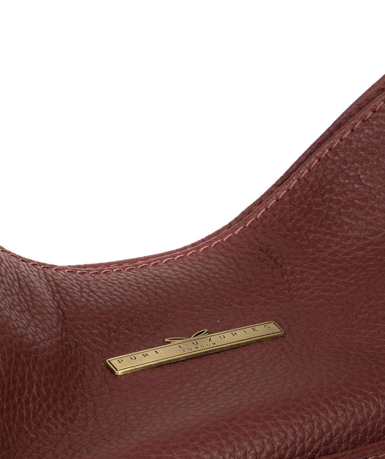 'Dorothea' Port Leather Shoulder Bag image 6