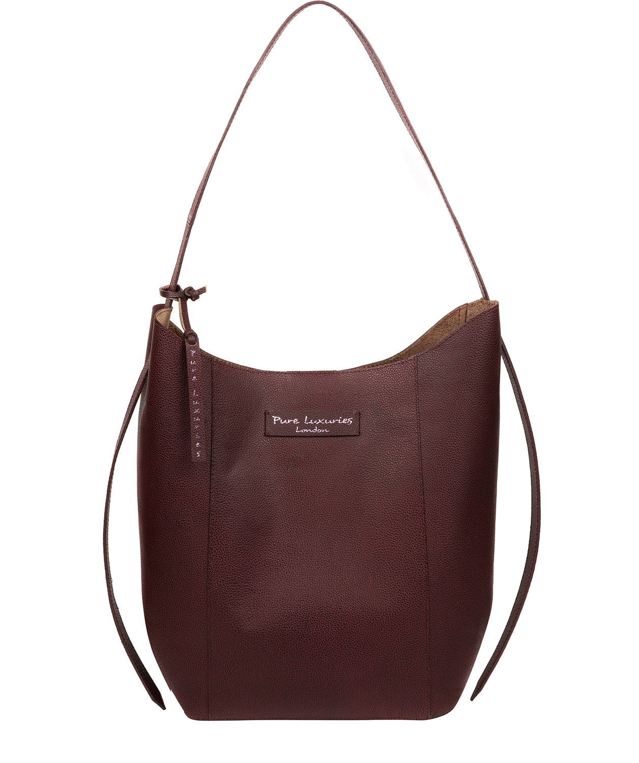 'Hoxton' Oxblood Leather Shoulder Bag image 1