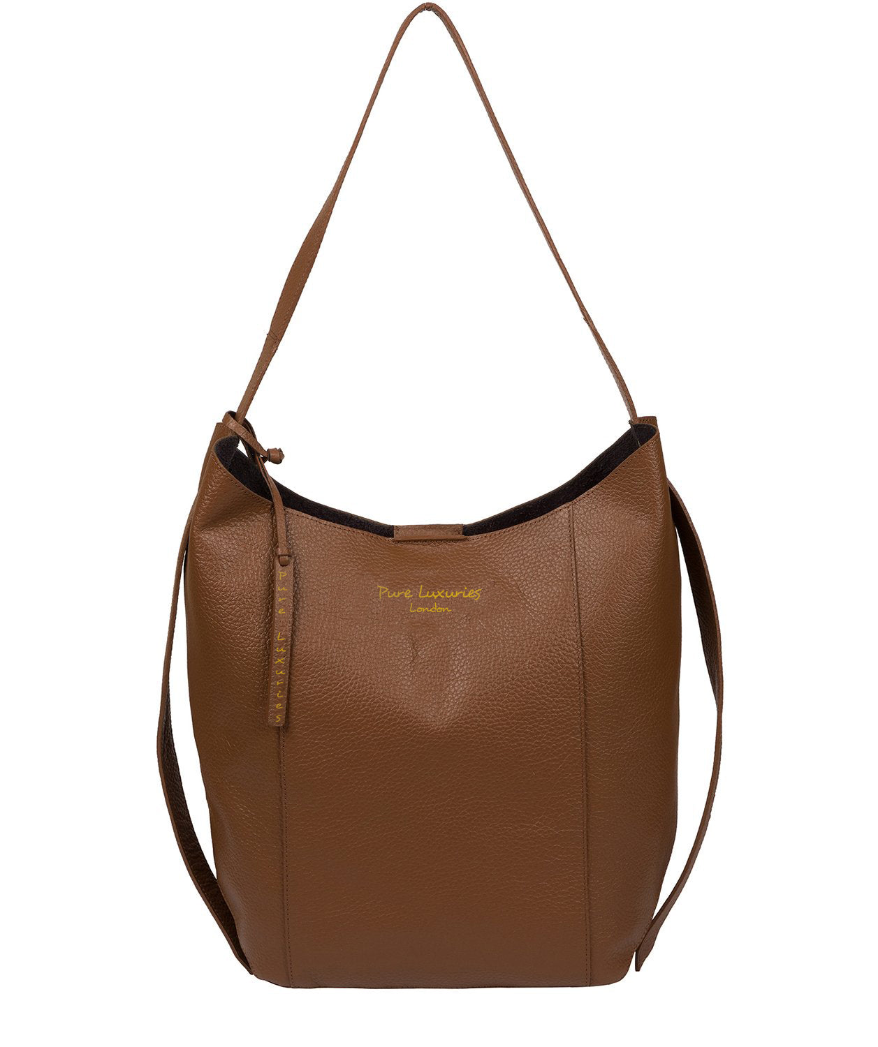 'Hoxton' Tan Leather Shoulder Bag