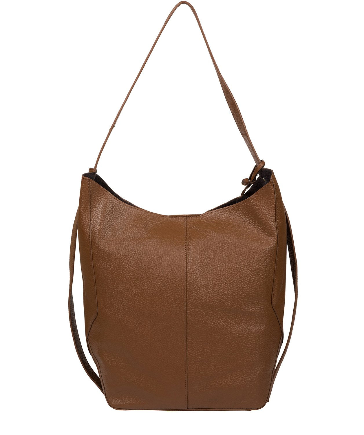'Hoxton' Tan Leather Shoulder Bag
