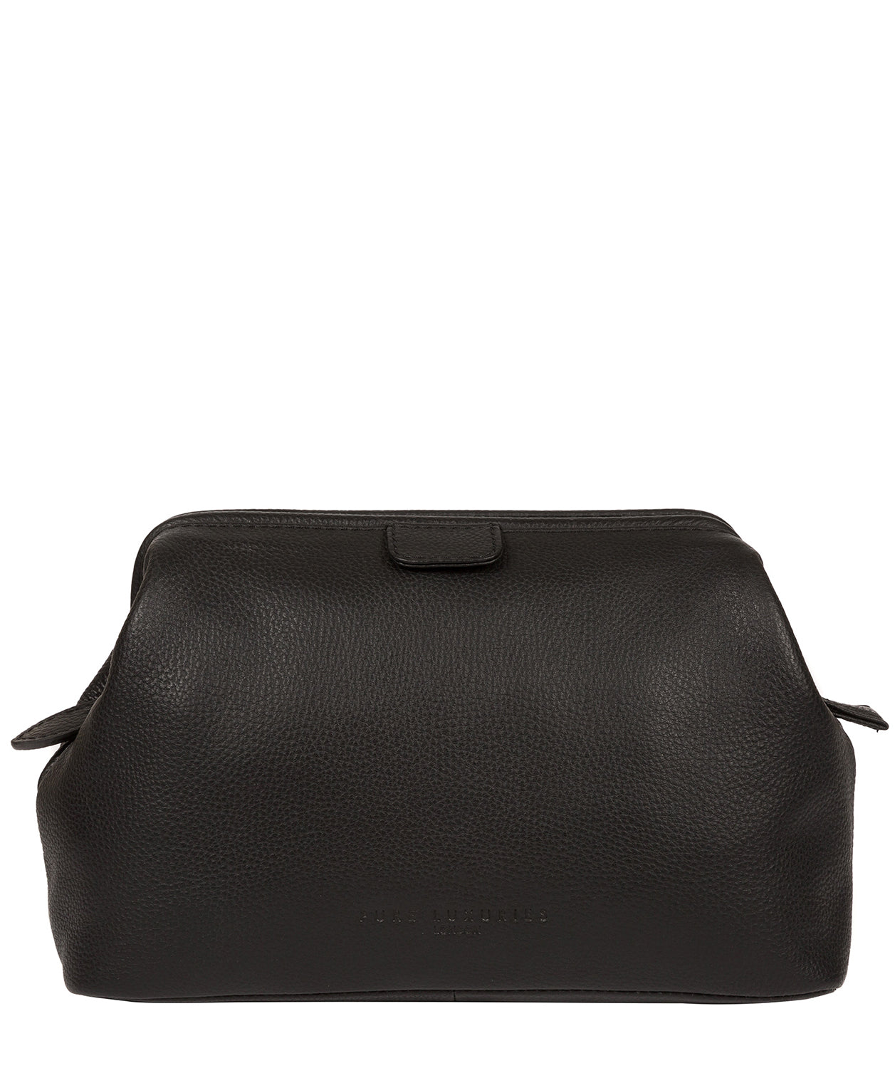 'Fender' Black Leather Washbag image 1