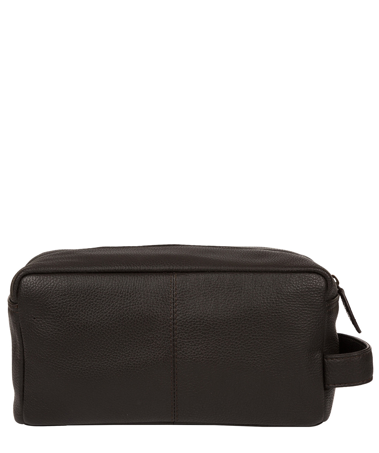 'Keel' Brown Leather Washbag image 3