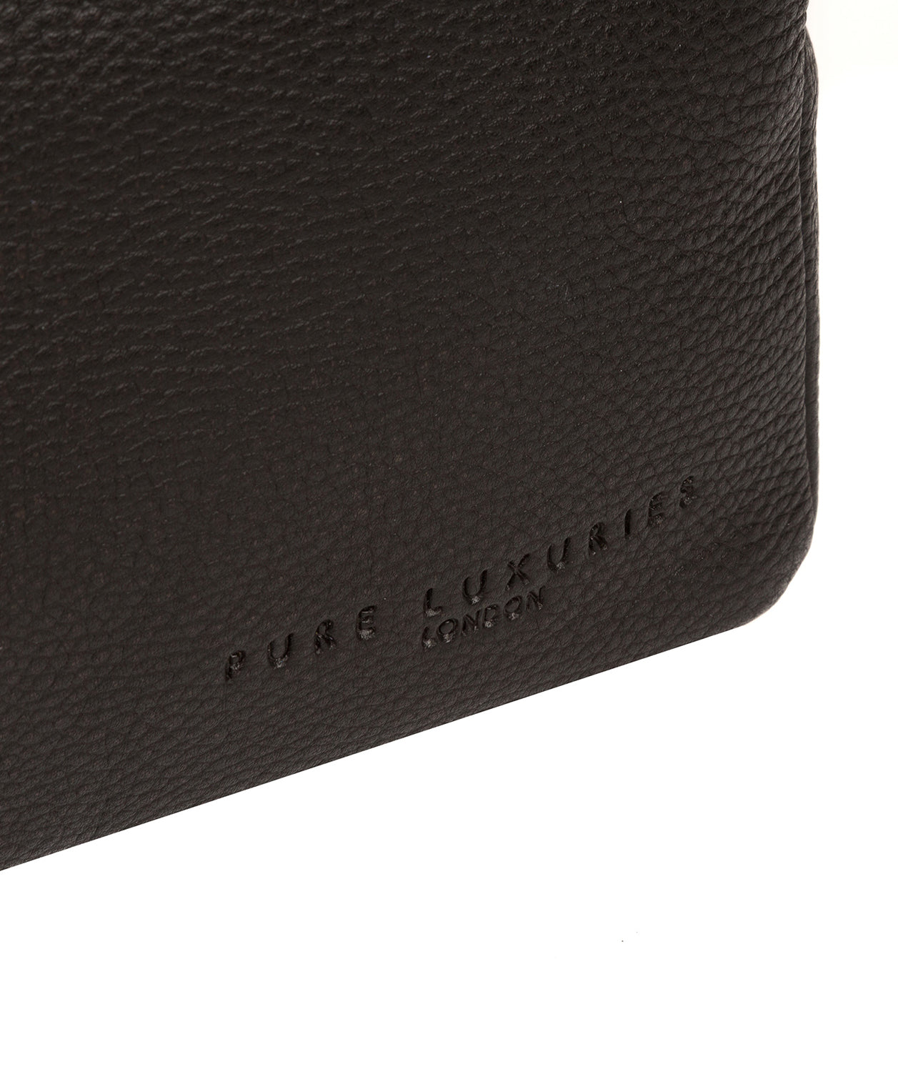 'Keel' Brown Leather Washbag image 6