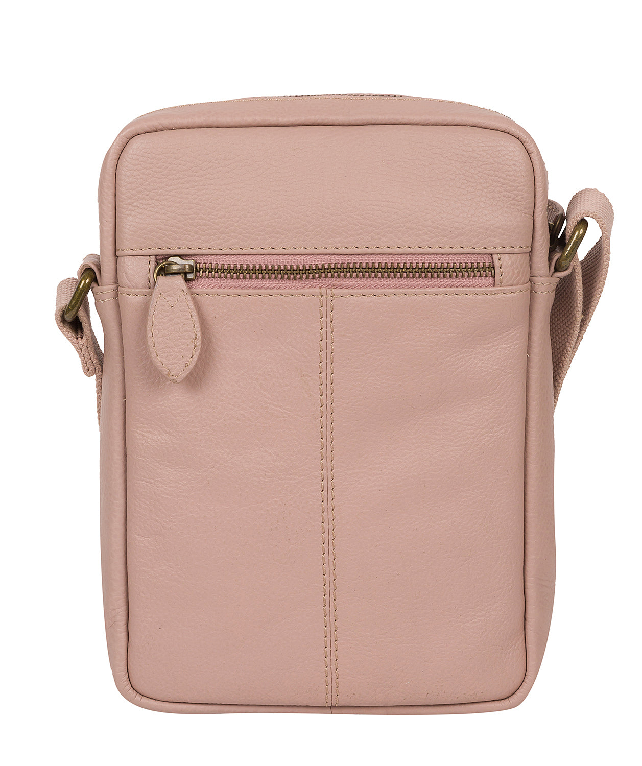 'Starboard' Pink Leather Cross Body Bag