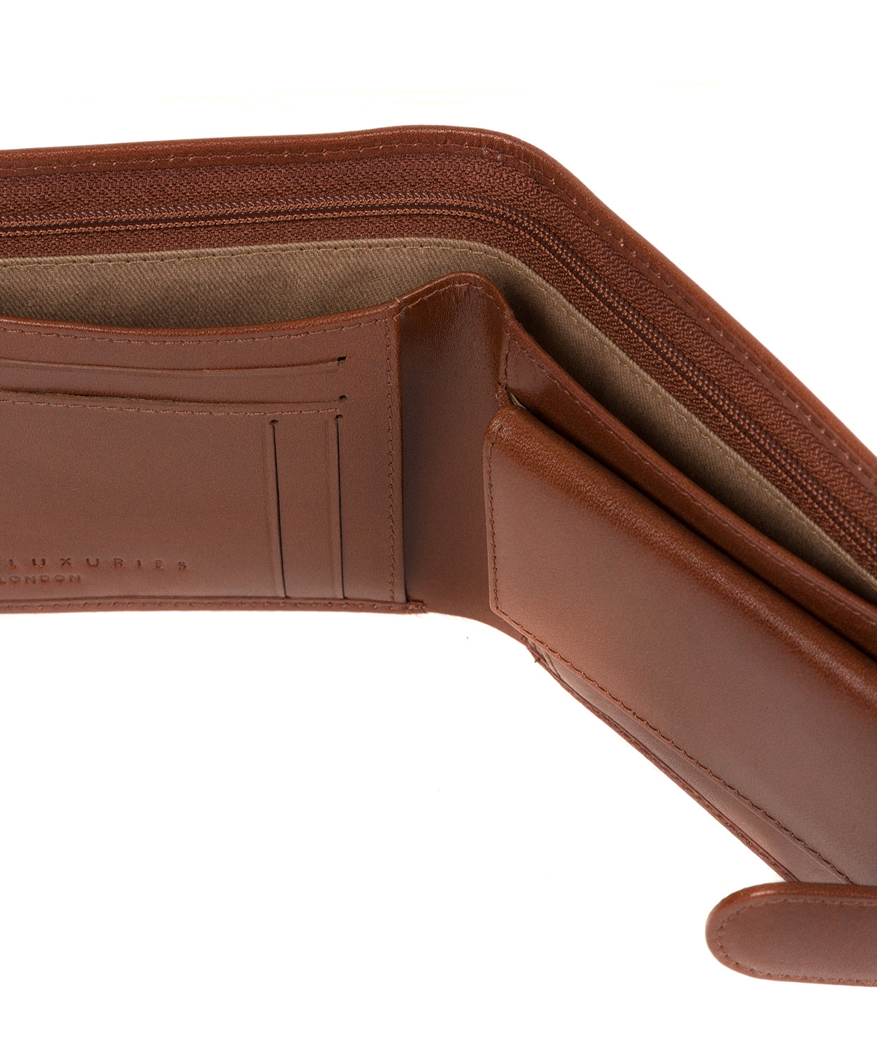 'Hooper' Tan Leather Wallet image 4