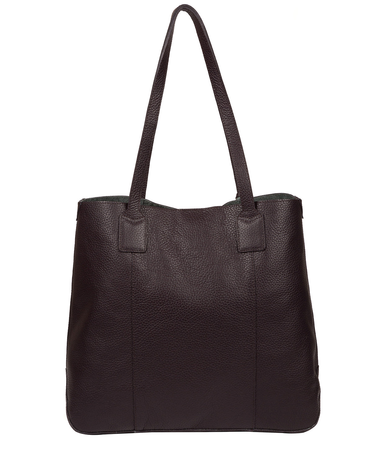 'Ruxley' Plum Leather Tote Bag image 3
