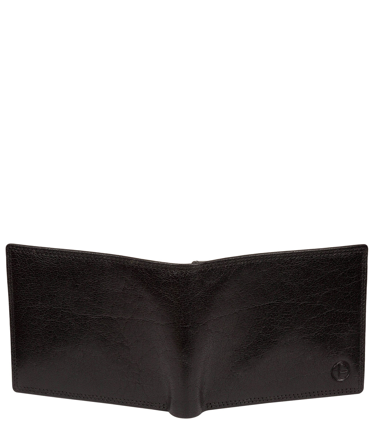 'North' Black Leather Wallet image 5