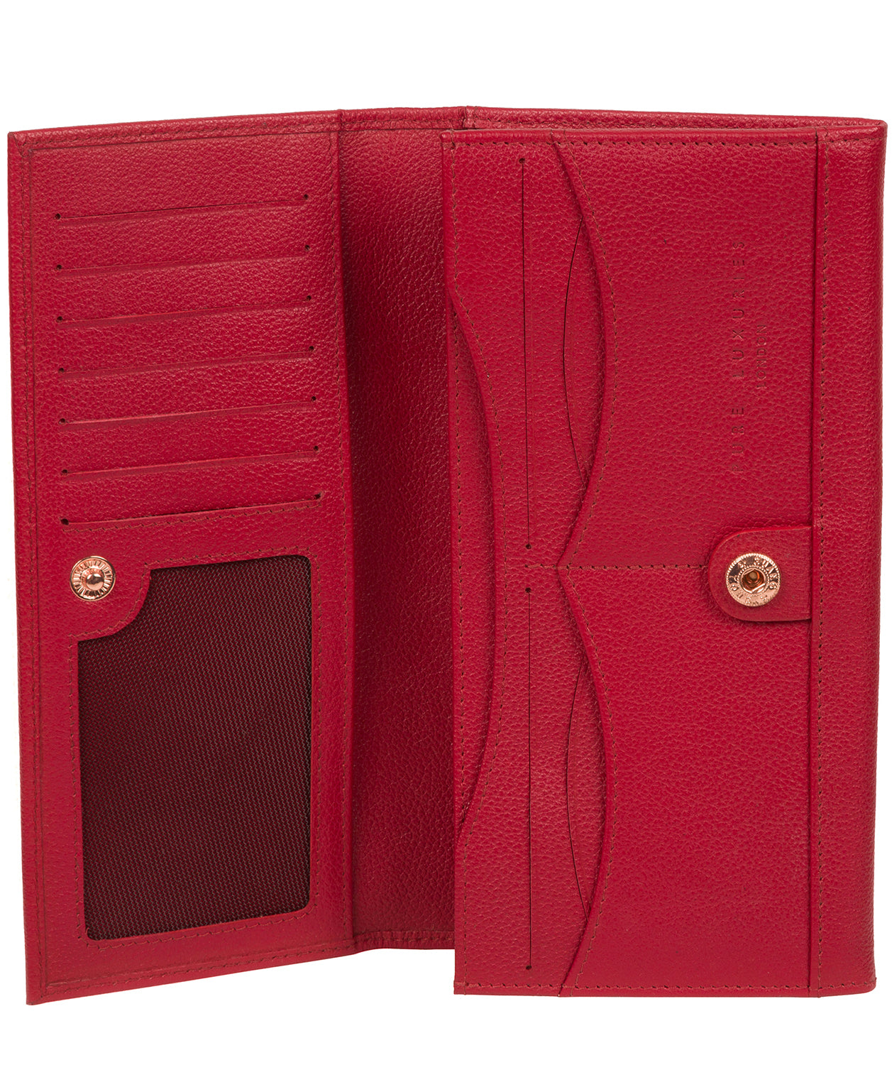 'Winslett' Cherry Leather Purse image 2