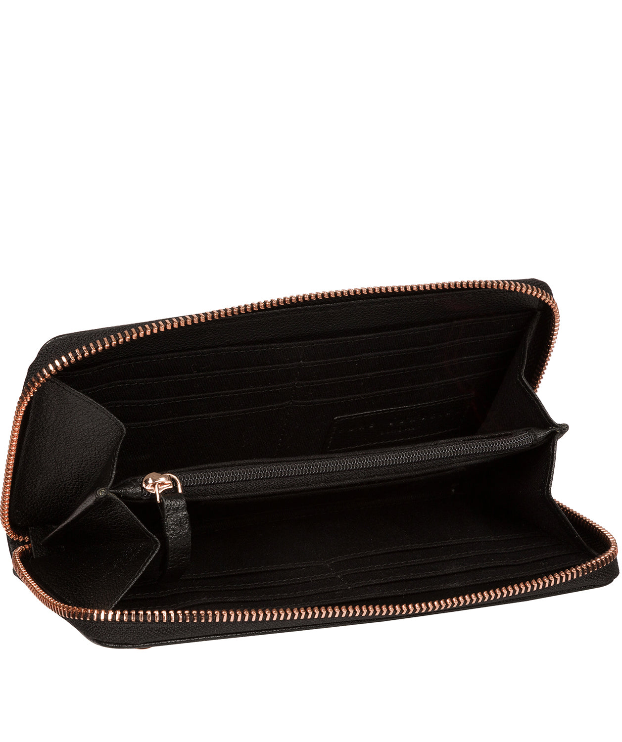 'Knightley' Black Leather Purse image 2