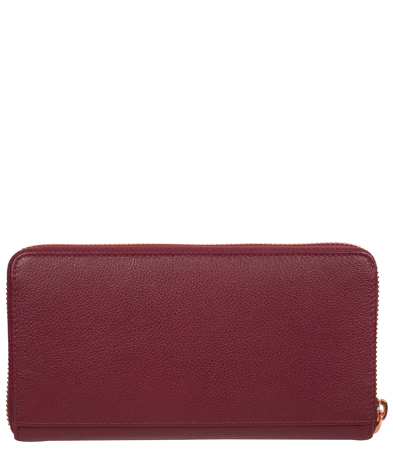 'Nardini' Pomegranate Leather Purse Pure Luxuries London