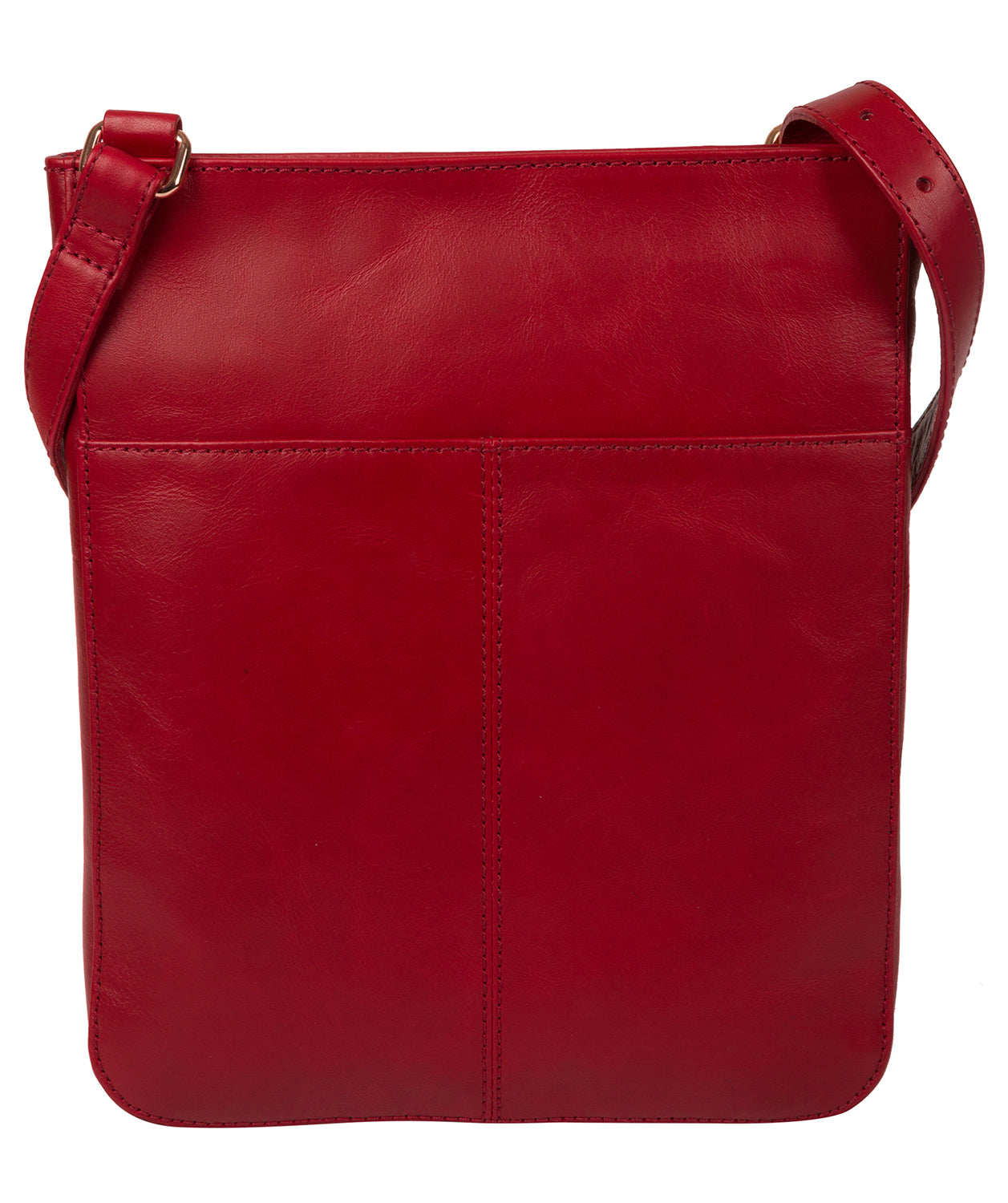 'Kahlo' Cherry Leather Cross Body Bag image 3