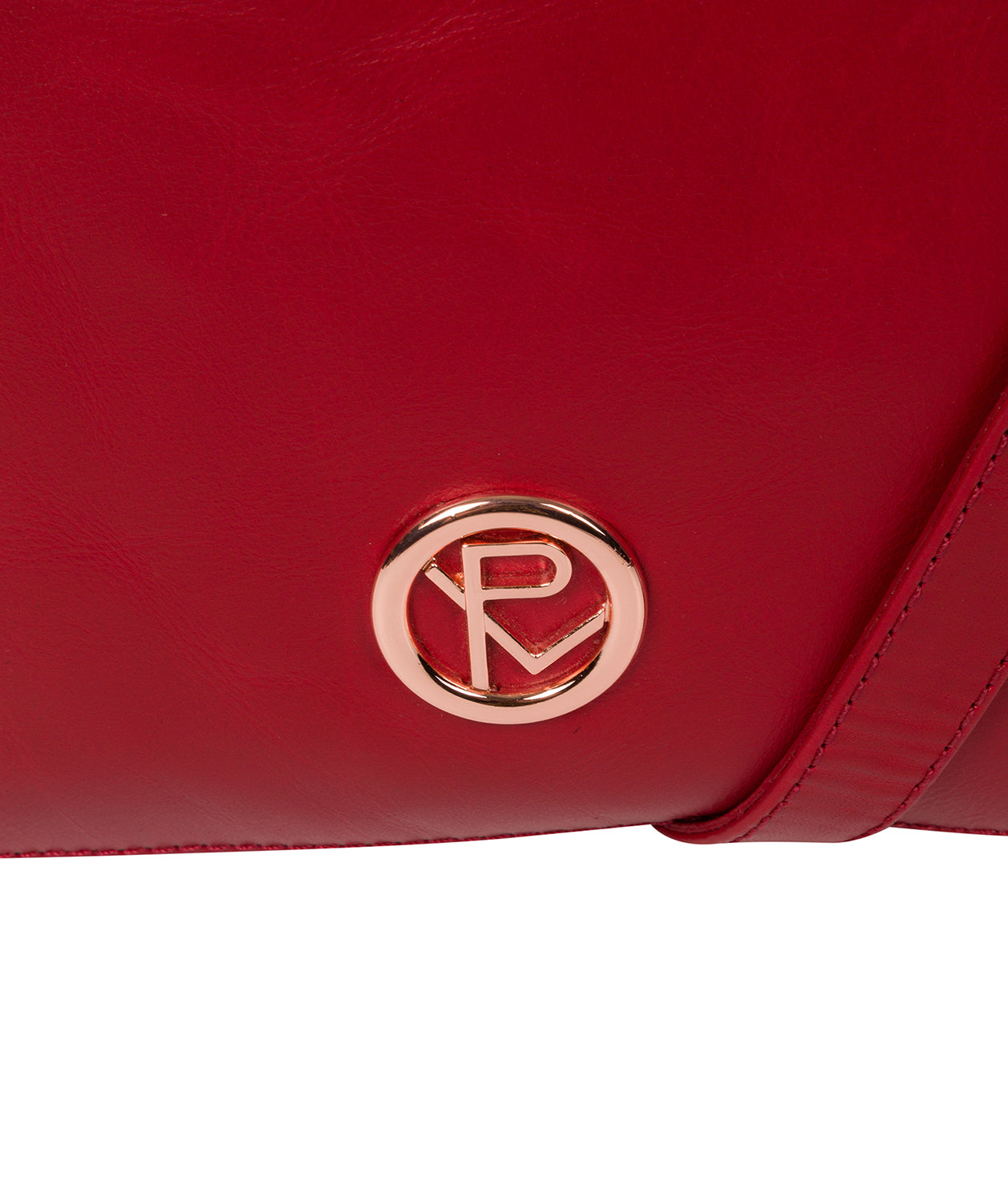 'Kahlo' Cherry Leather Cross Body Bag image 6