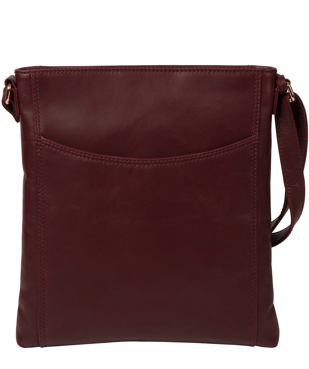 'Gilpin' Burgundy Leather Cross Body Bag image 3