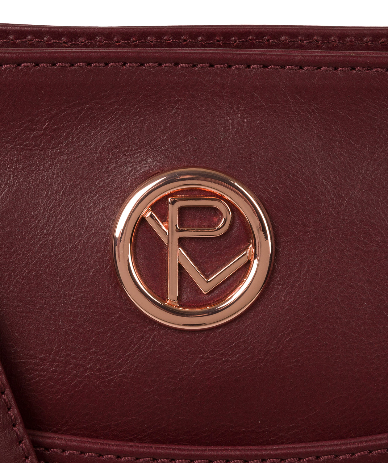 'Gilpin' Burgundy Leather Cross Body Bag image 6