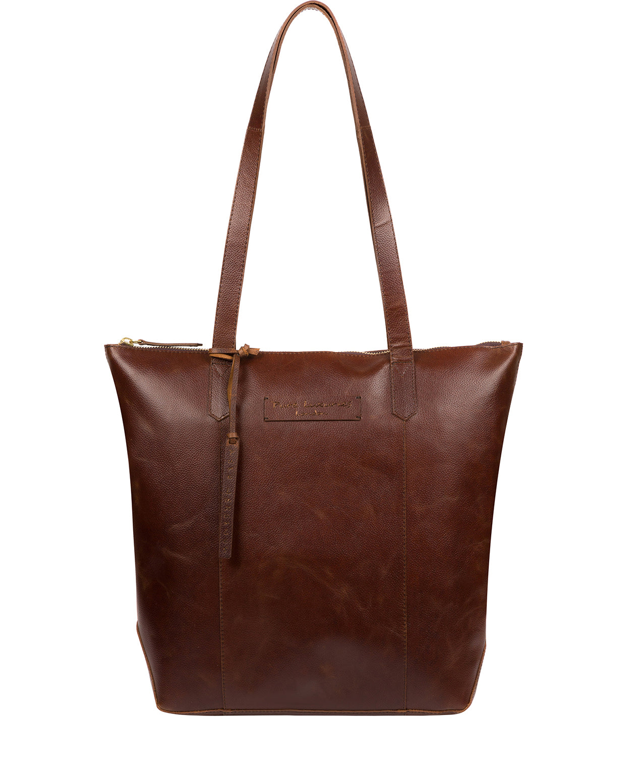 'Blendon' Vintage Brown Leather Tote Bag