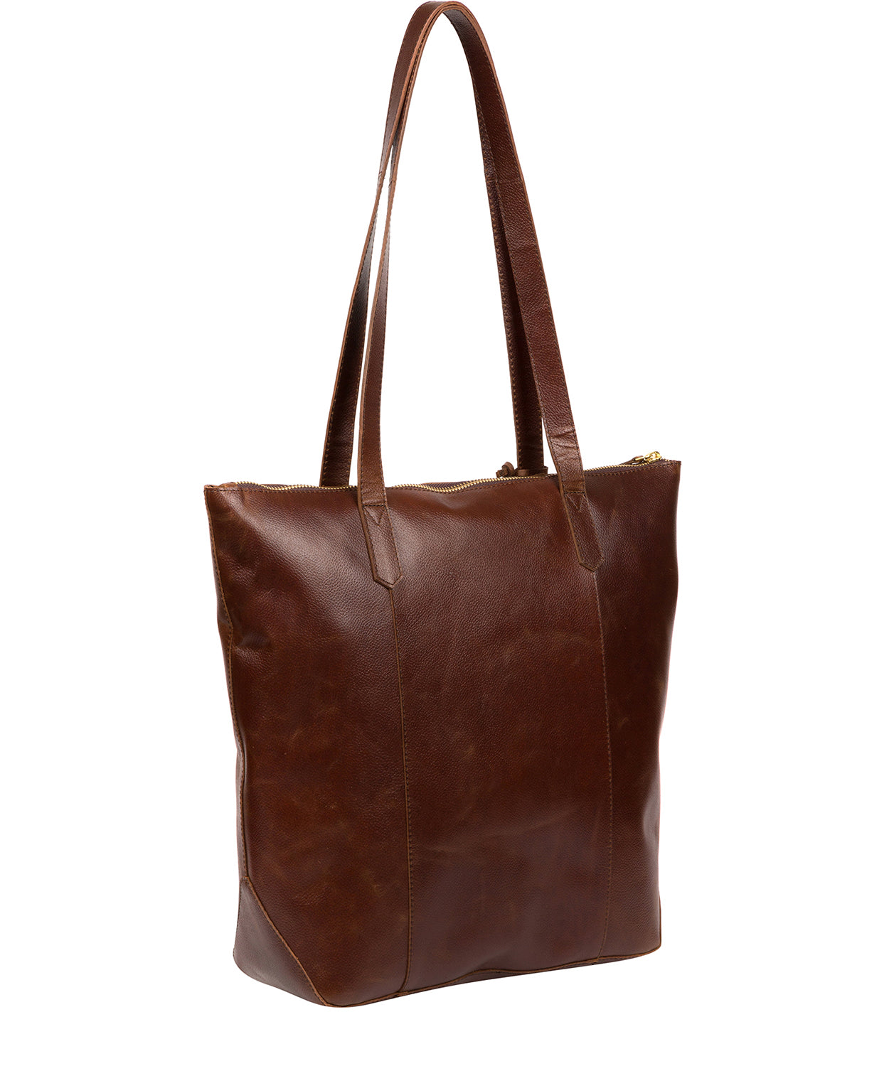 'Blendon' Vintage Brown Leather Tote Bag