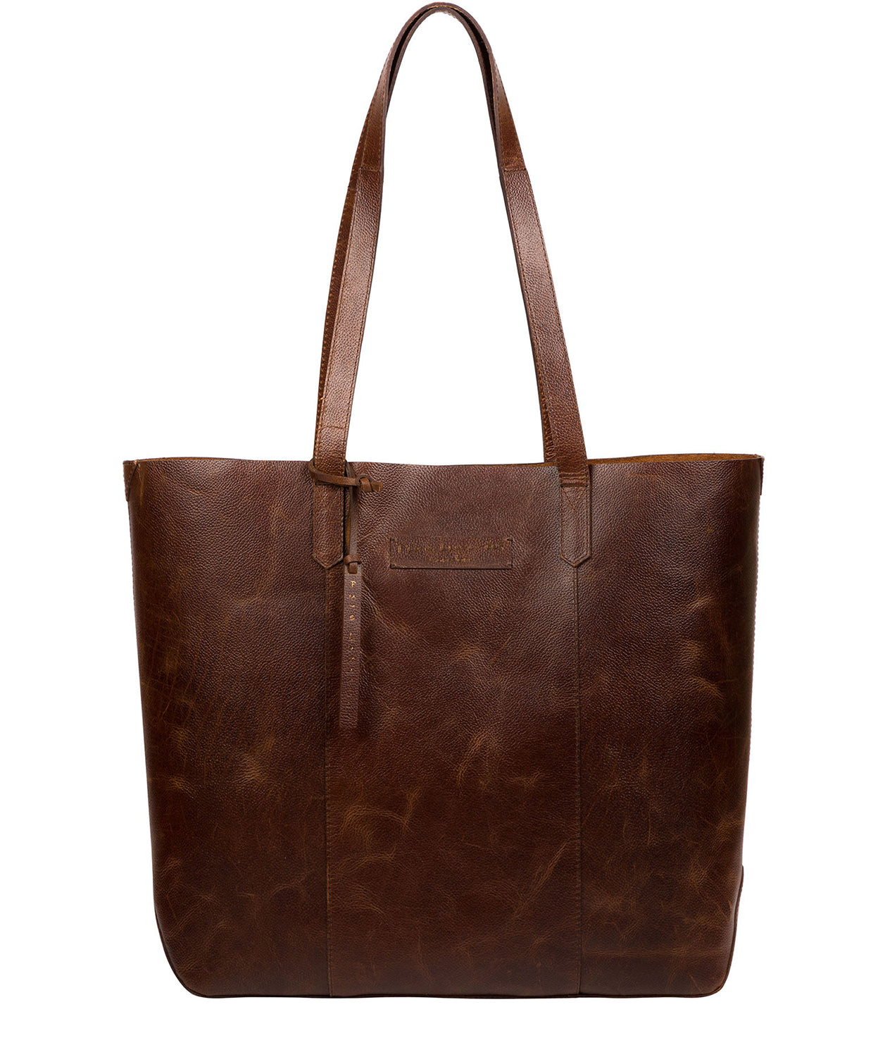 'Bankside' Vintage Brown Leather Tote Bag