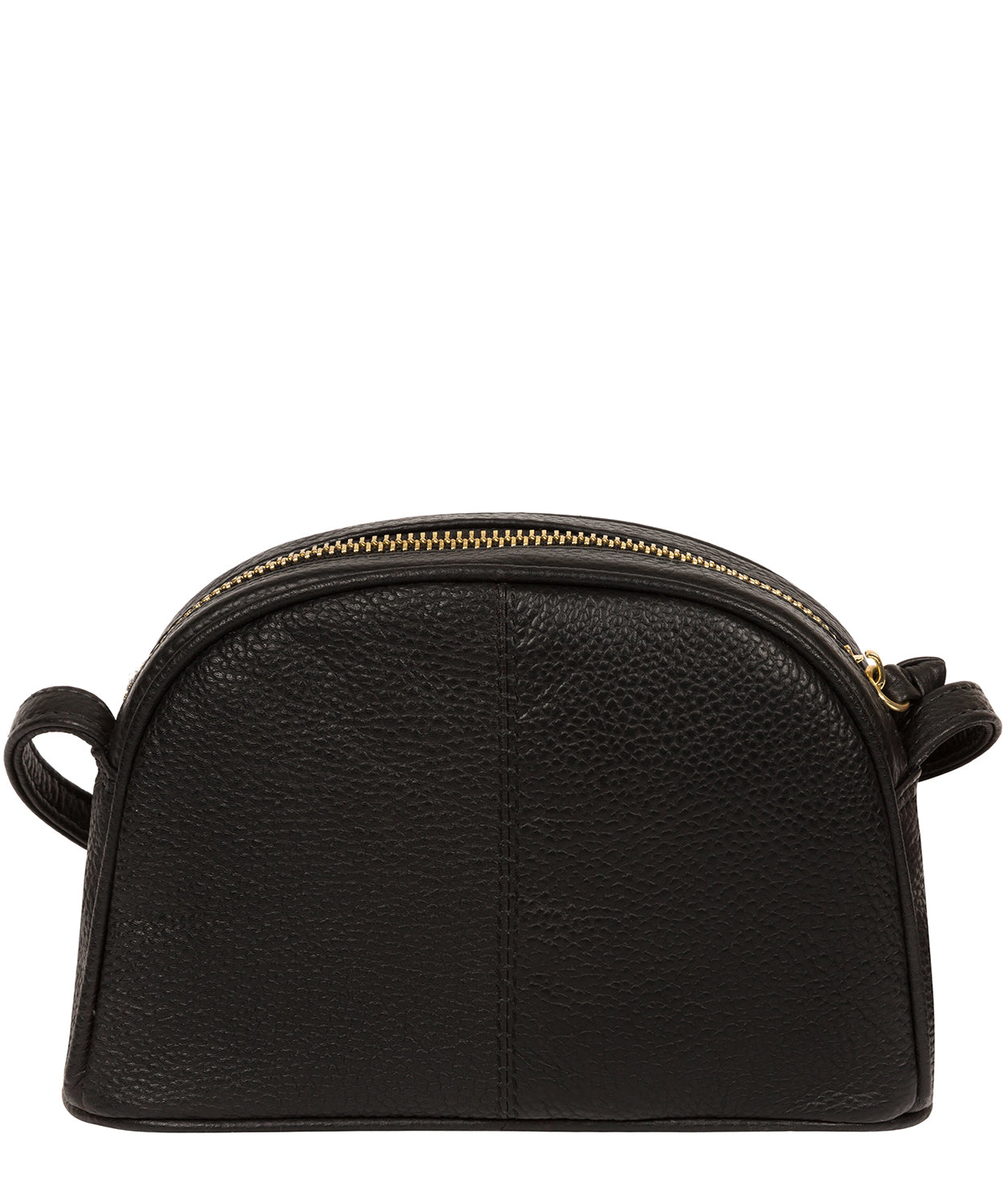 'Pixie' Black Leather Cross Body Bag image 3