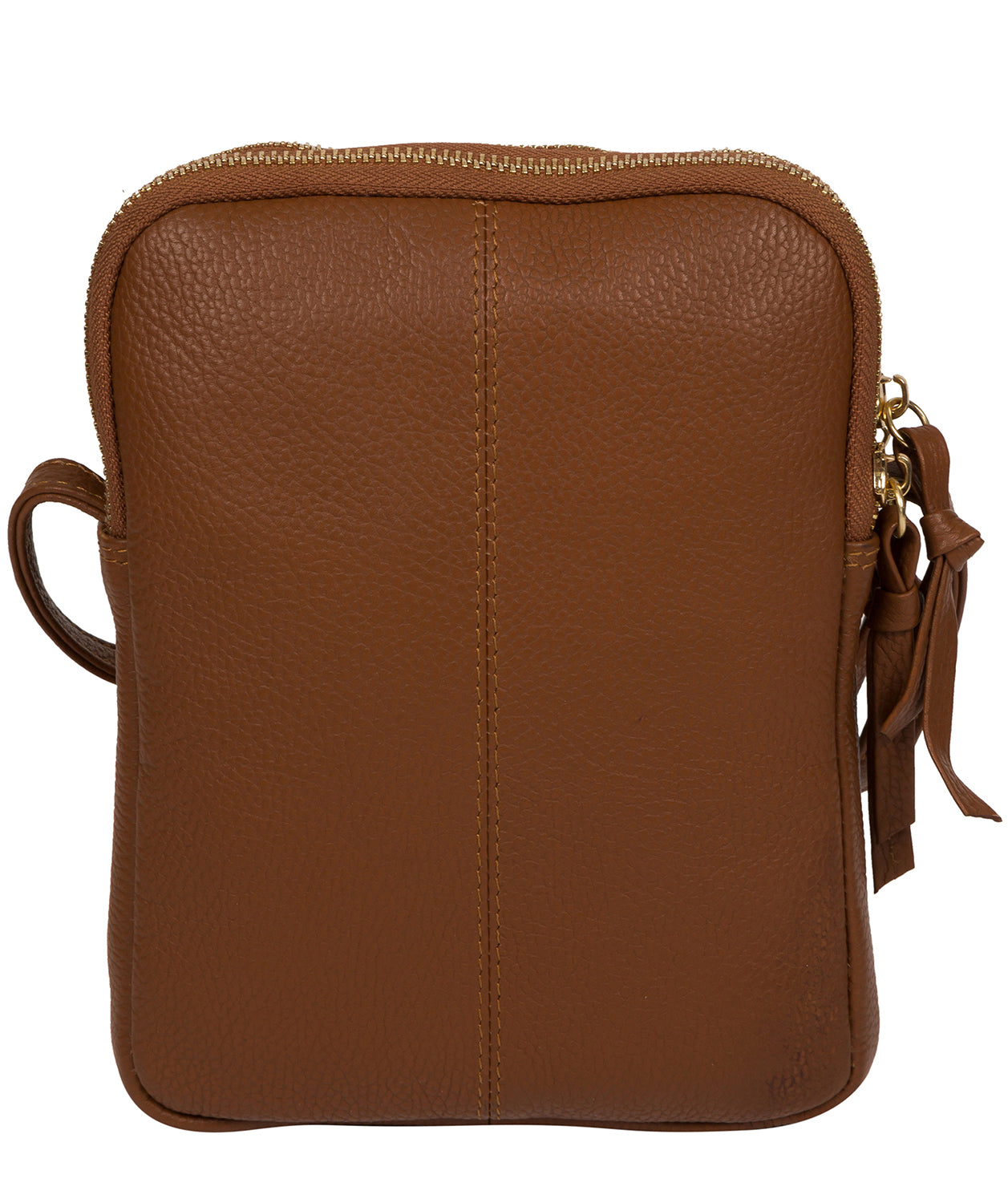 'Minnie' Tan Leather Cross Body Bag image 3