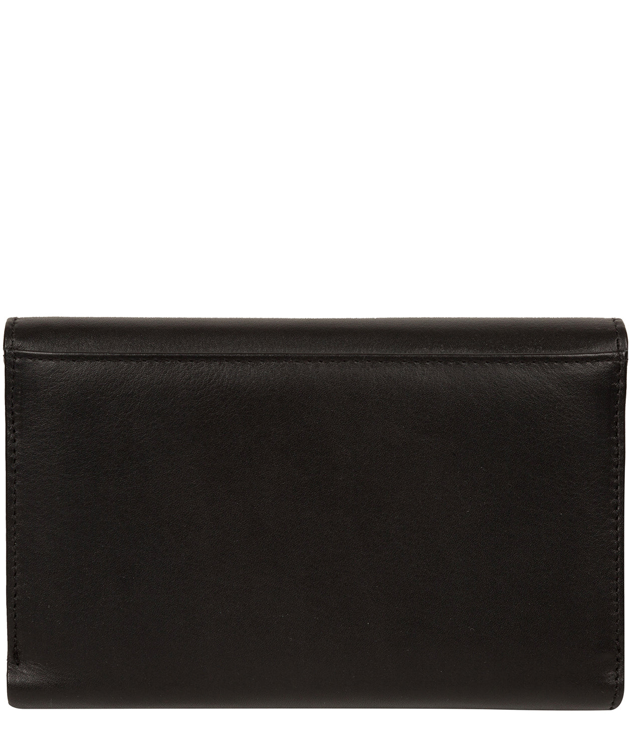 'Highgrove' Black Leather Purse