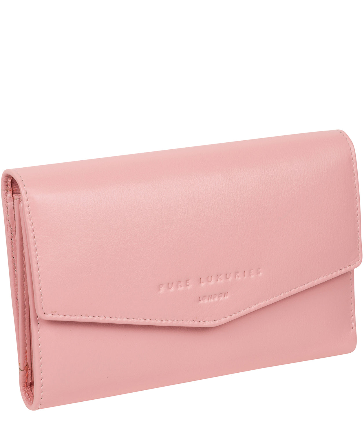'Highgrove' Blossom Pink Leather Purse